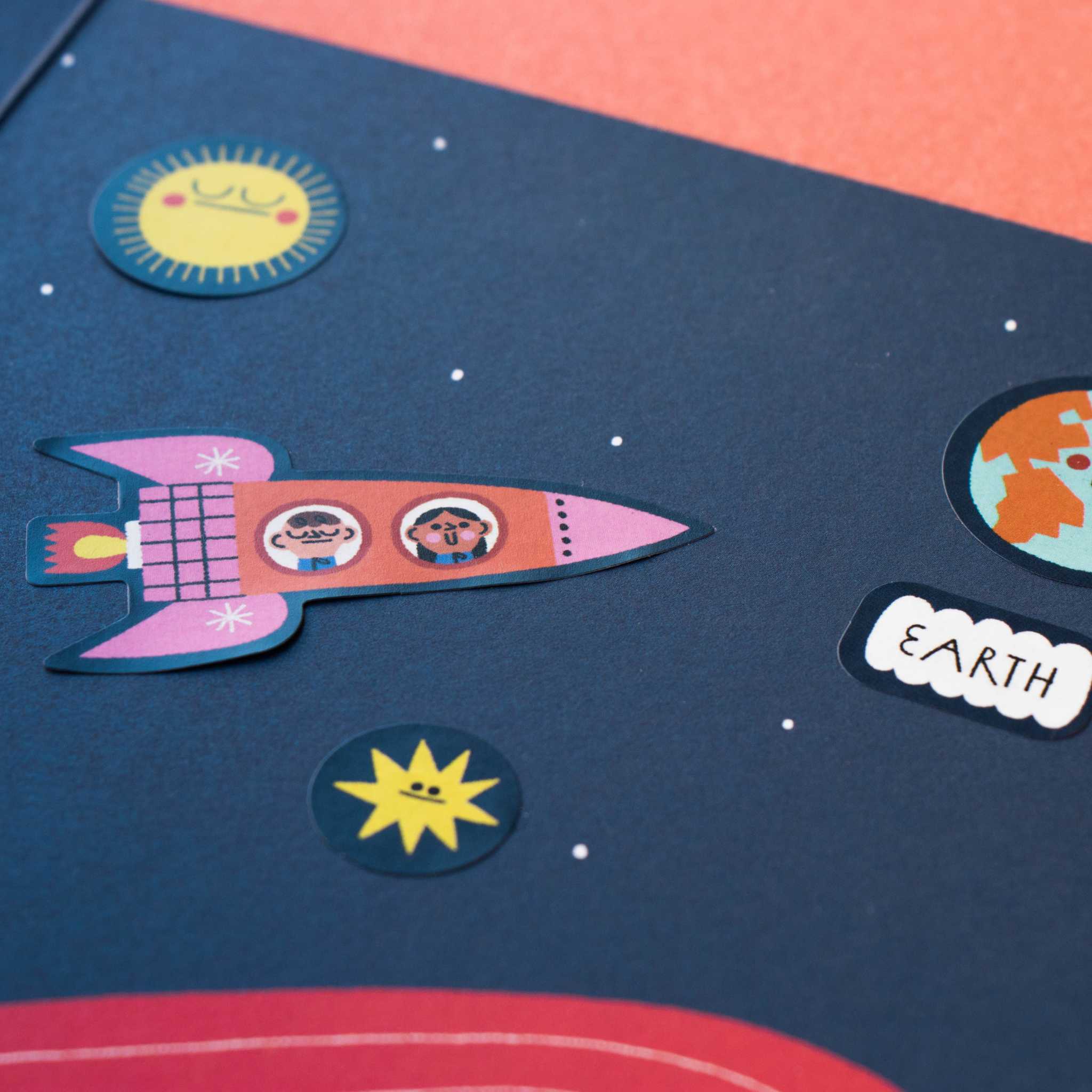 Londji Space Stickers (Age 3+)