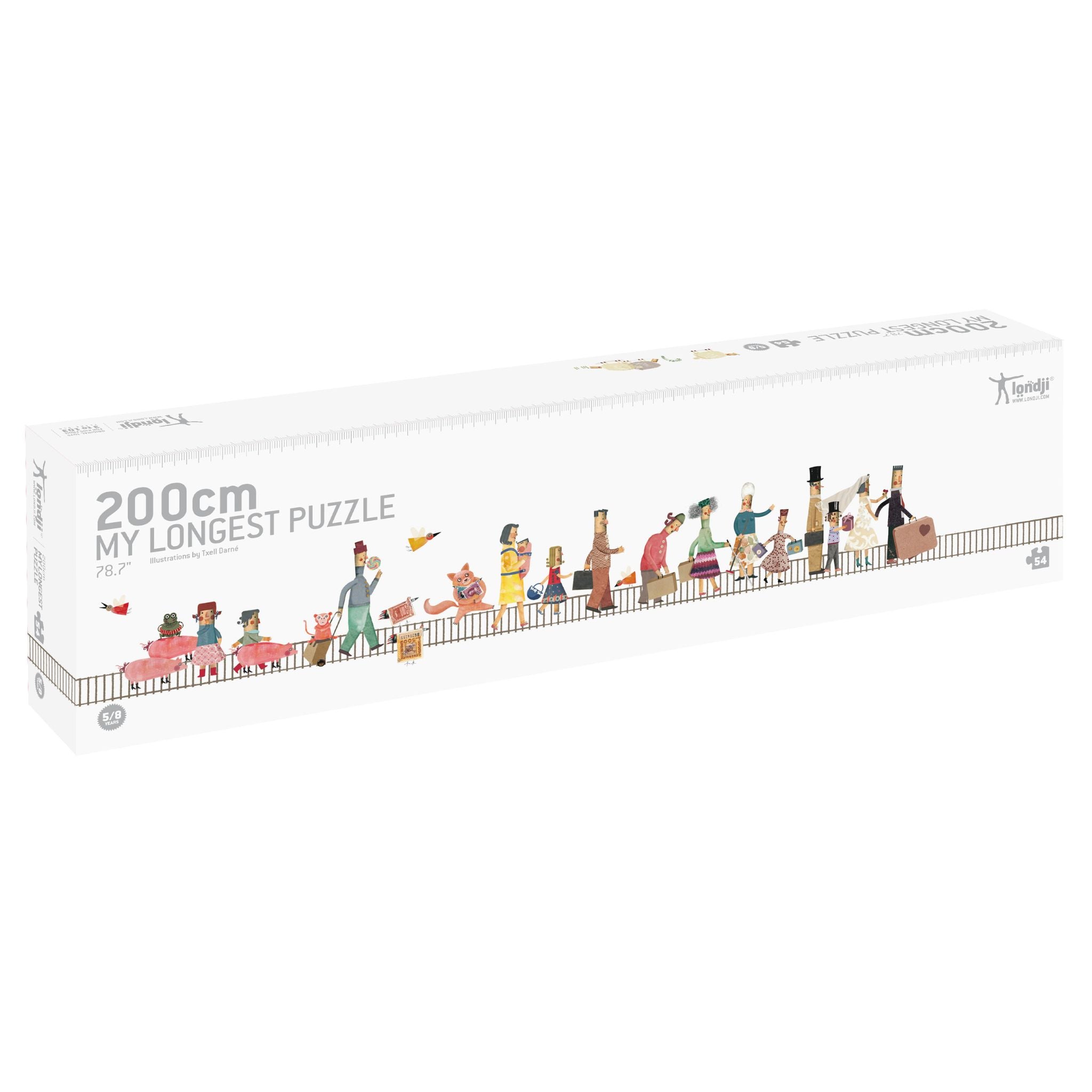 Londji My Longest Jigsaw Puzzle (Age 5+)