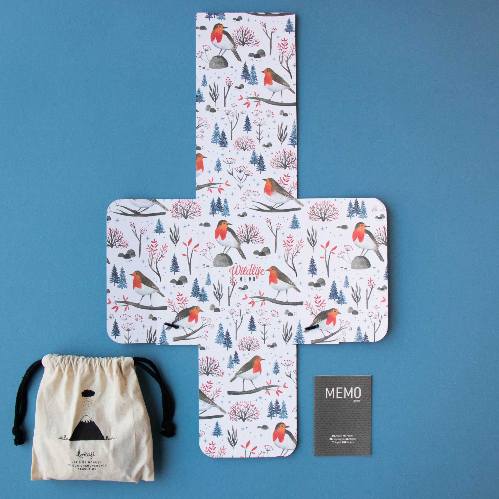 Londji Wildlife Memo Game (Age 3+)