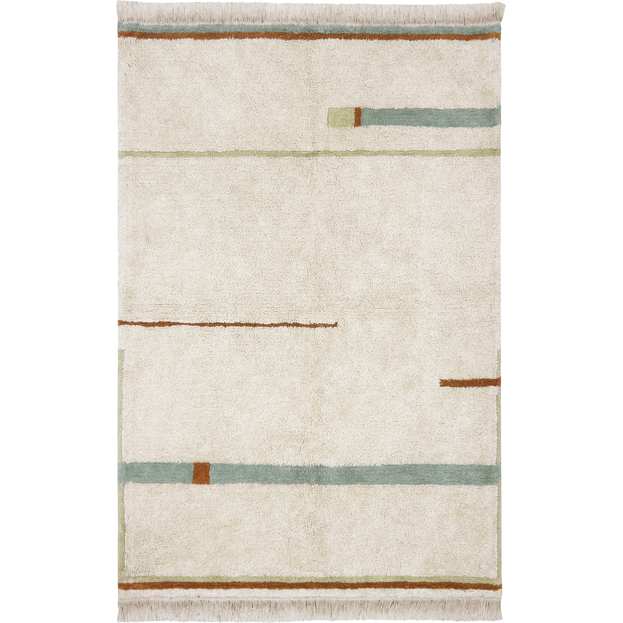 Lorena Canals Kids Washable Rug in Lanes Vintage Blue