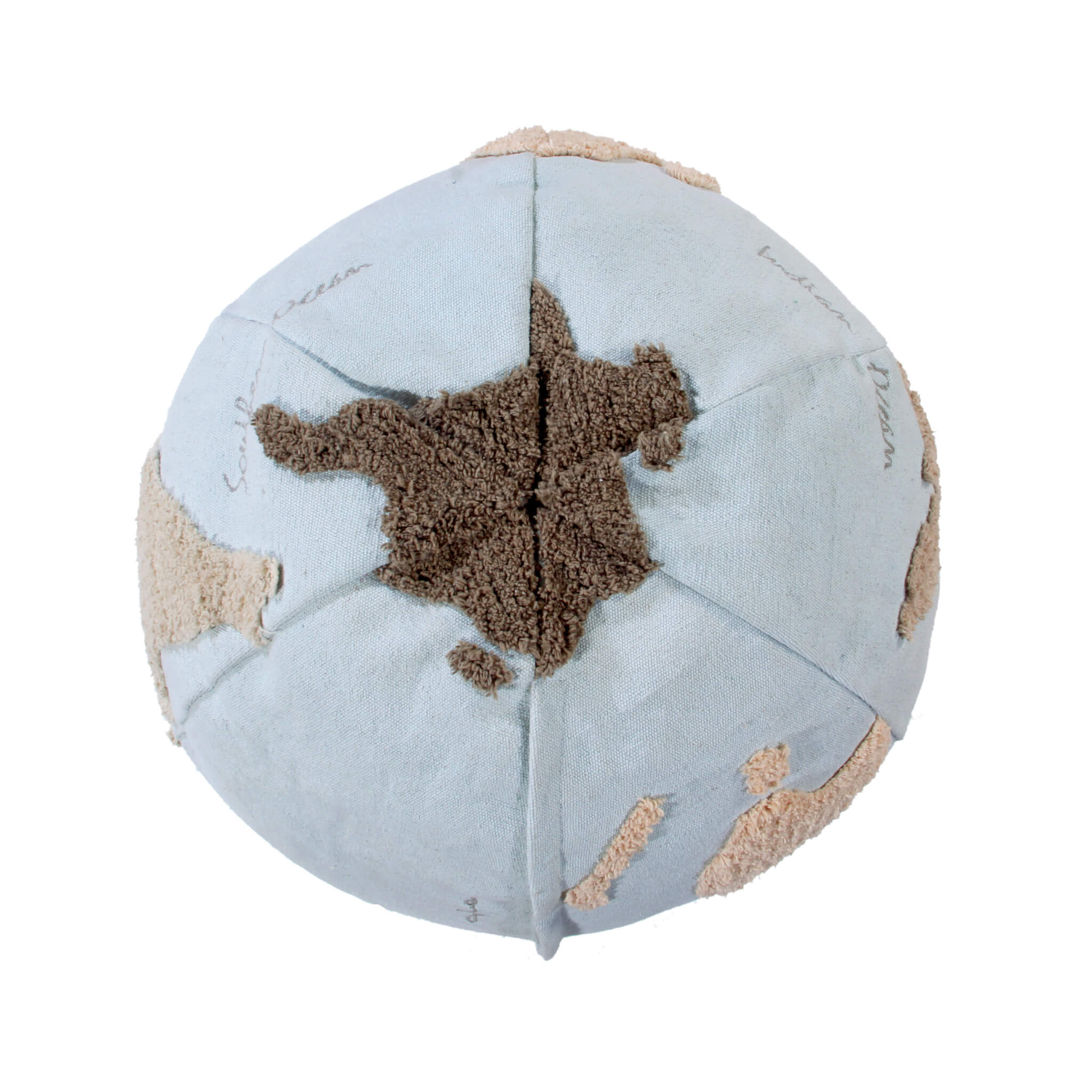 World Map Pouffe