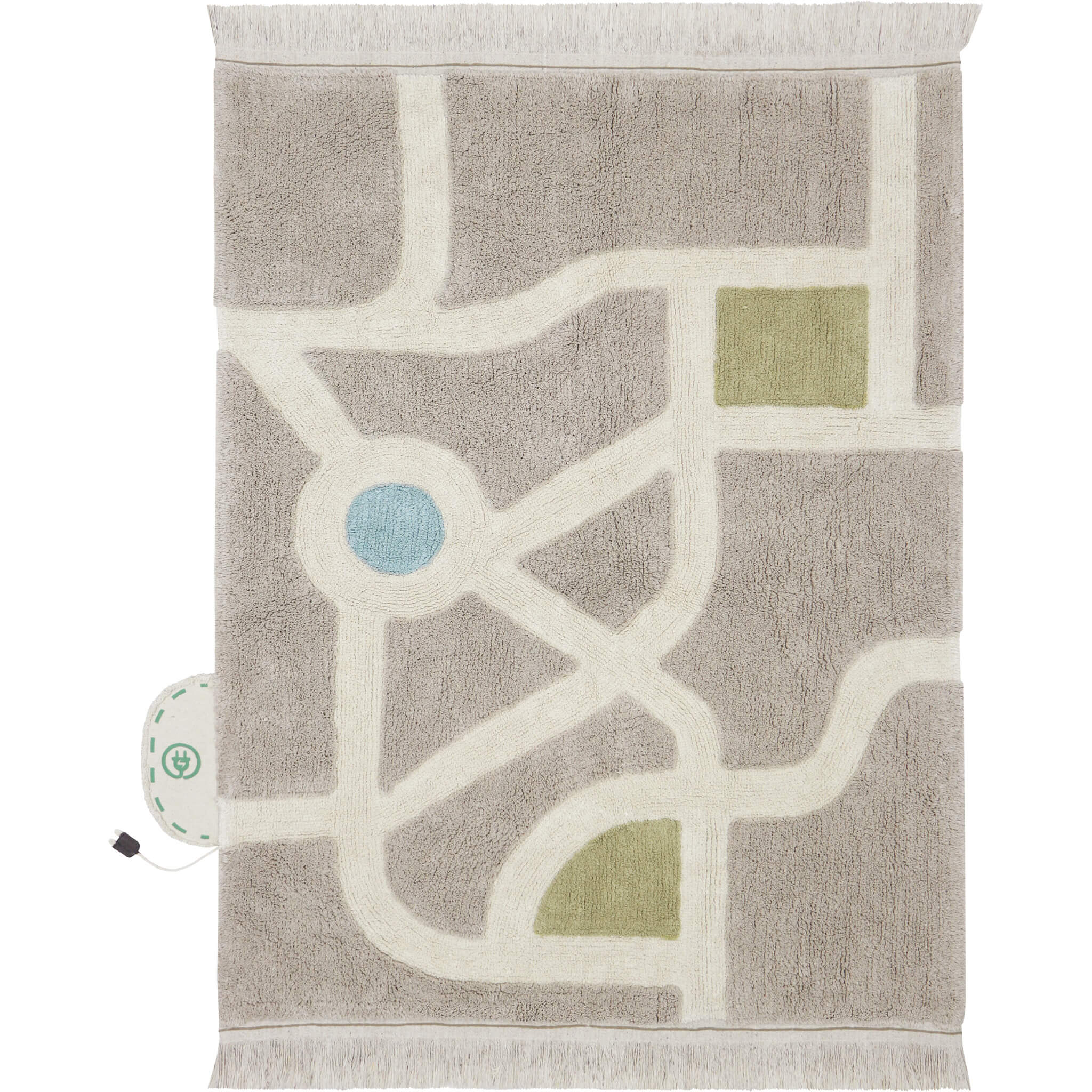 Lorena Canals Kids Washable Play Rug Eco City