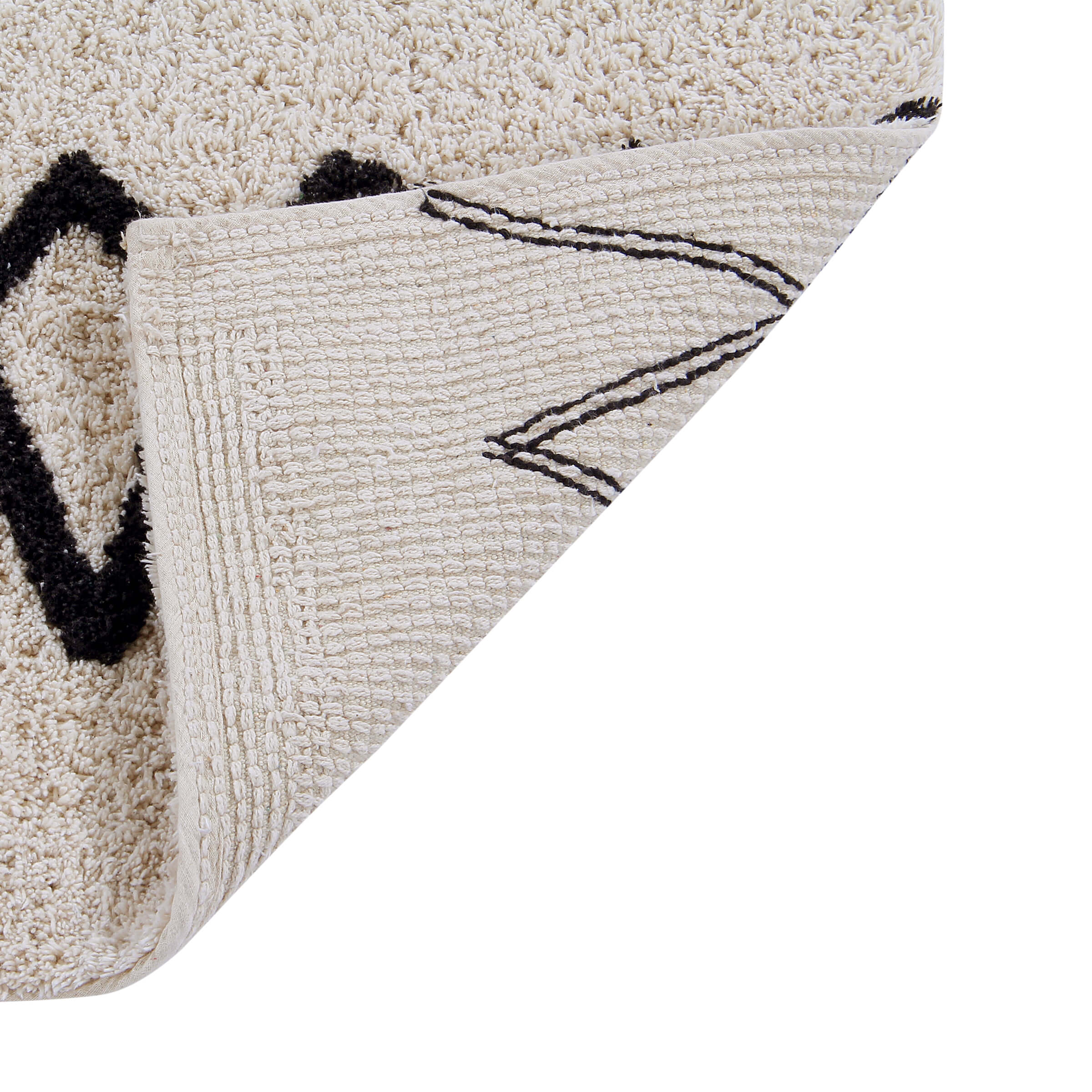 Atlas Washable Rug - Black