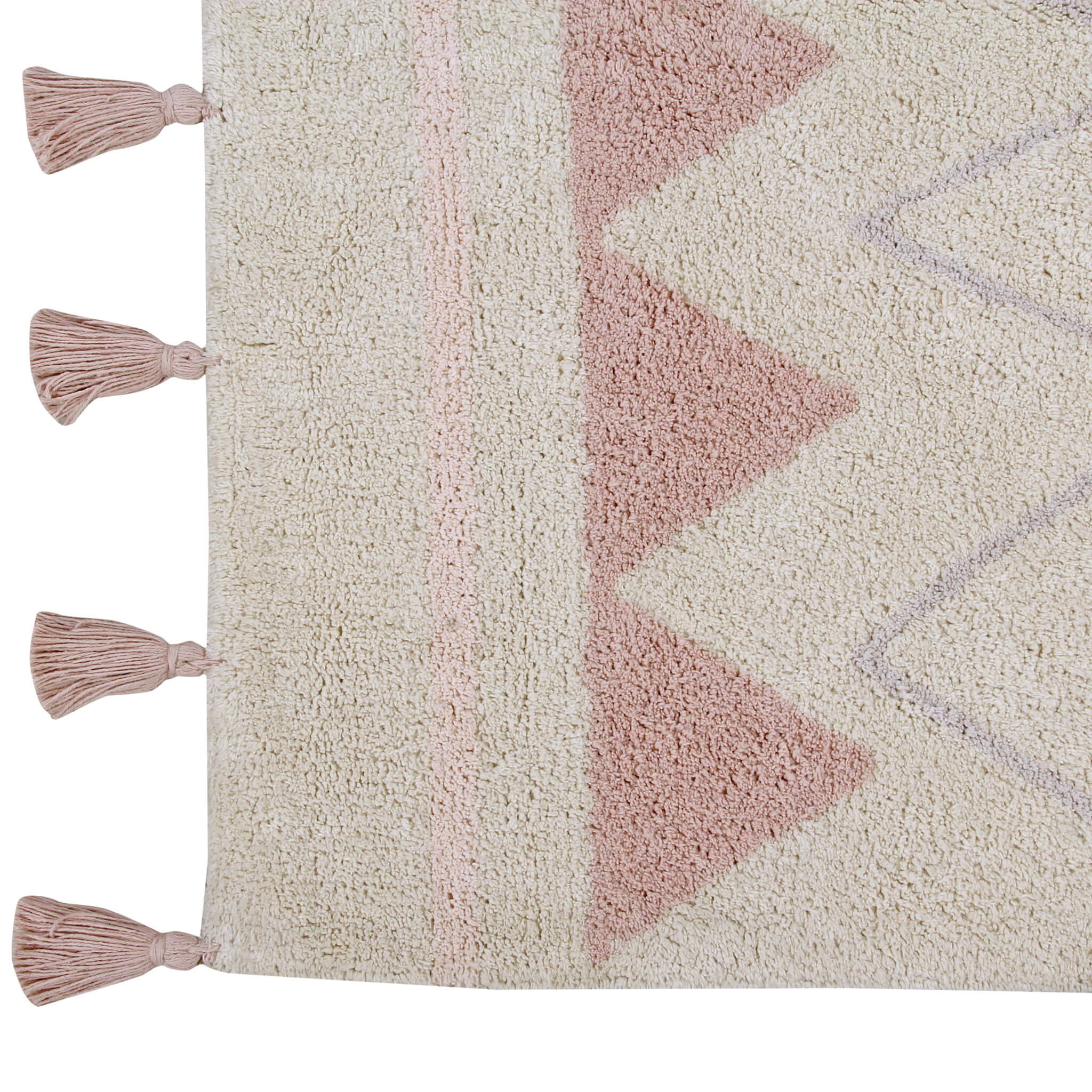 Azteca Washable Rug - Vintage Nude