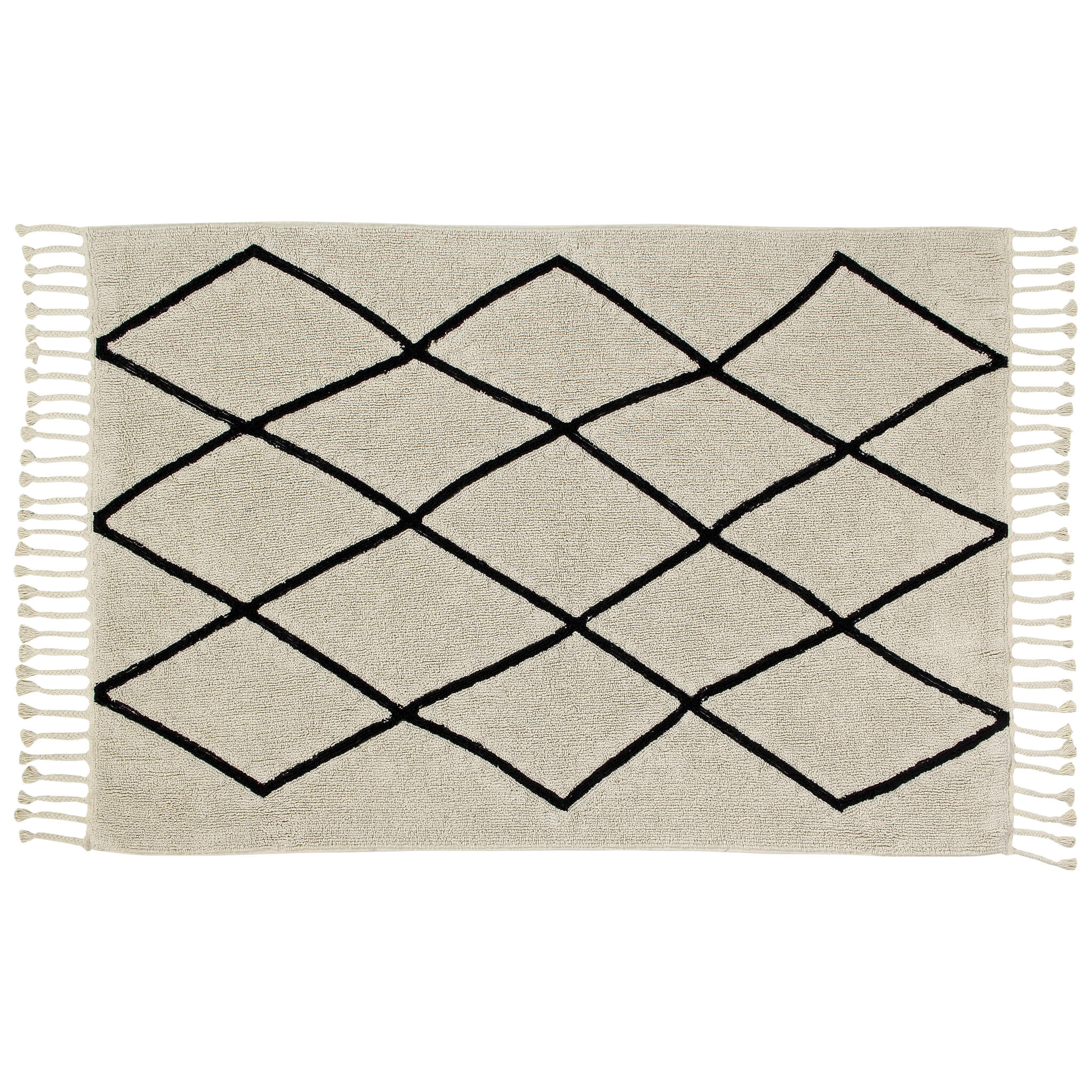 Bereber Washable Rug - Creme