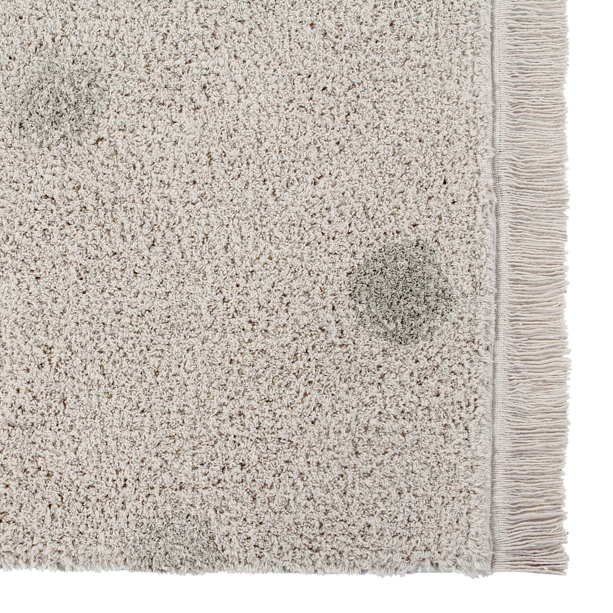 Hippy Dots Washable Rug - Olive