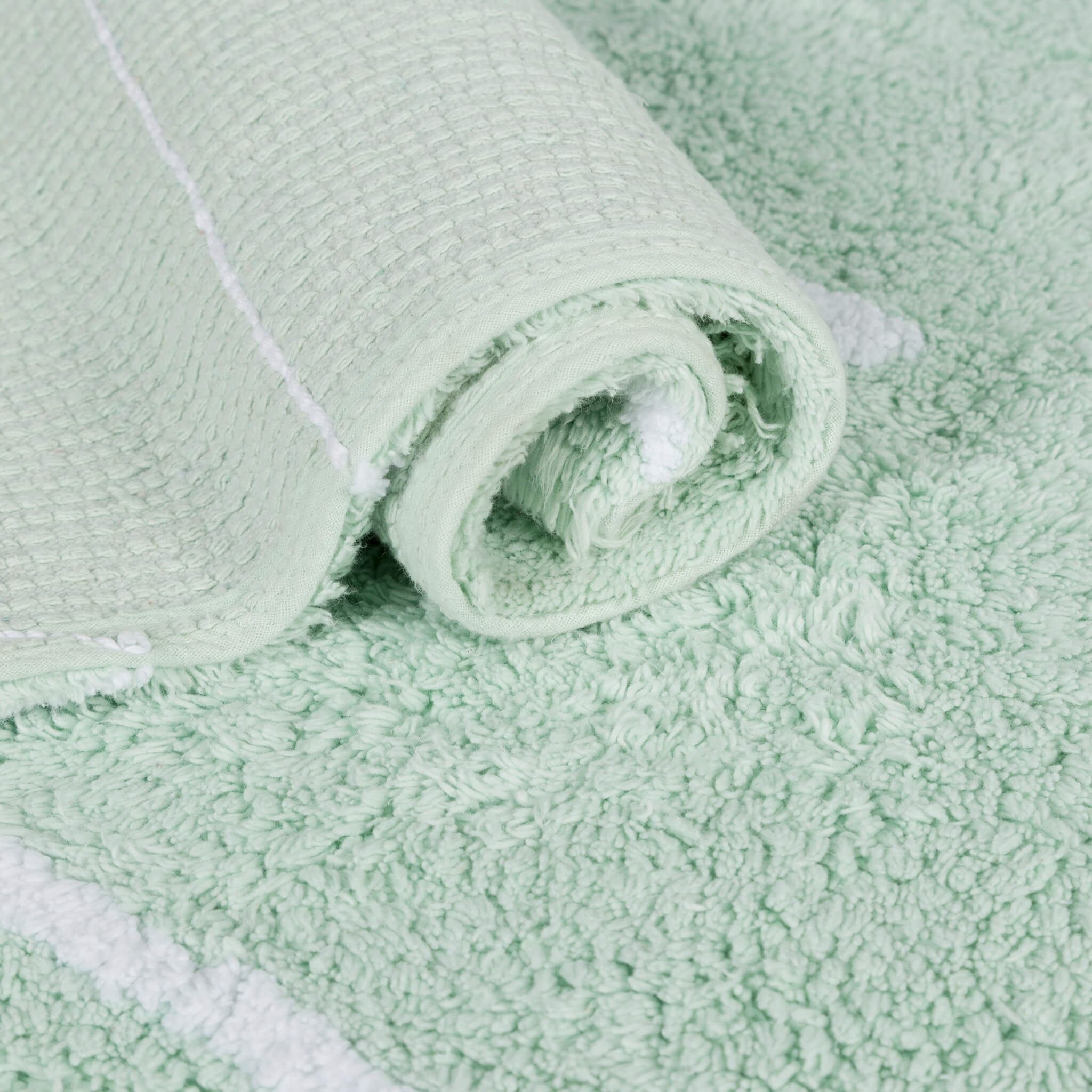 Hippy Washable Rug - Mint