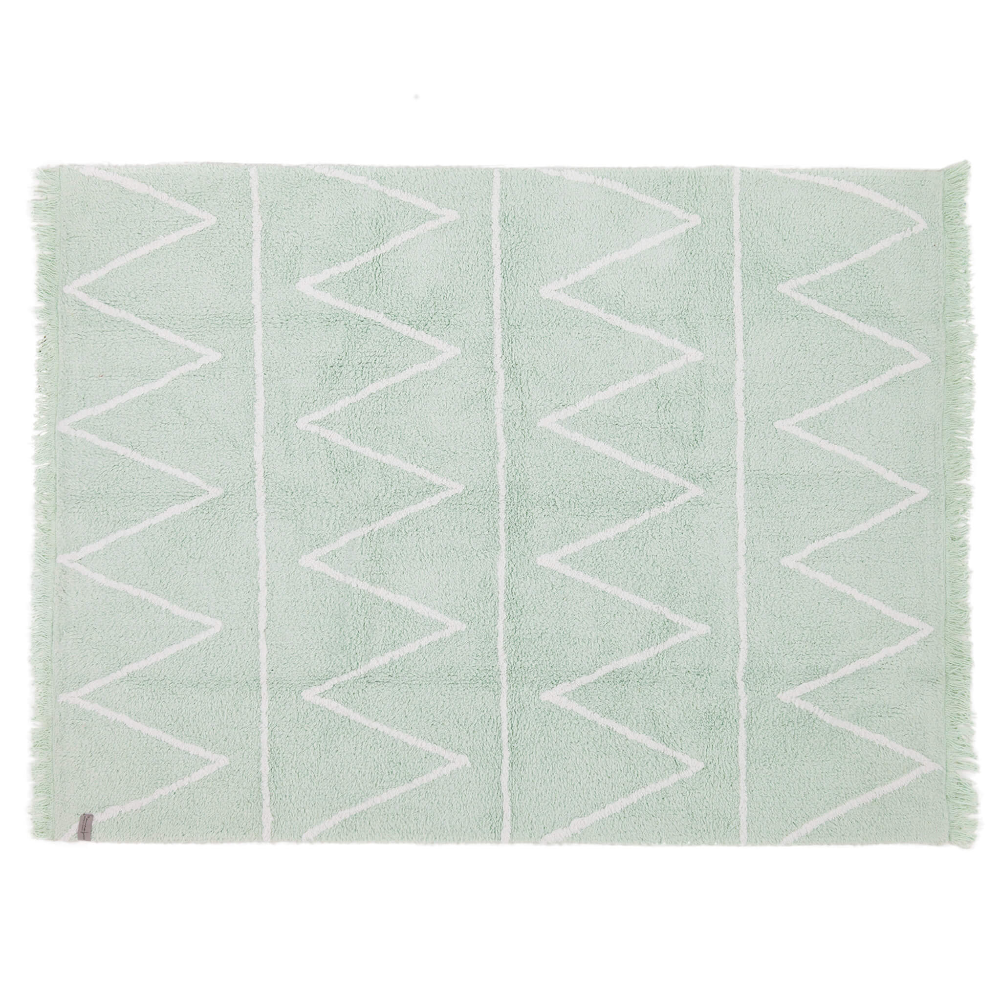 Hippy Washable Rug - Mint