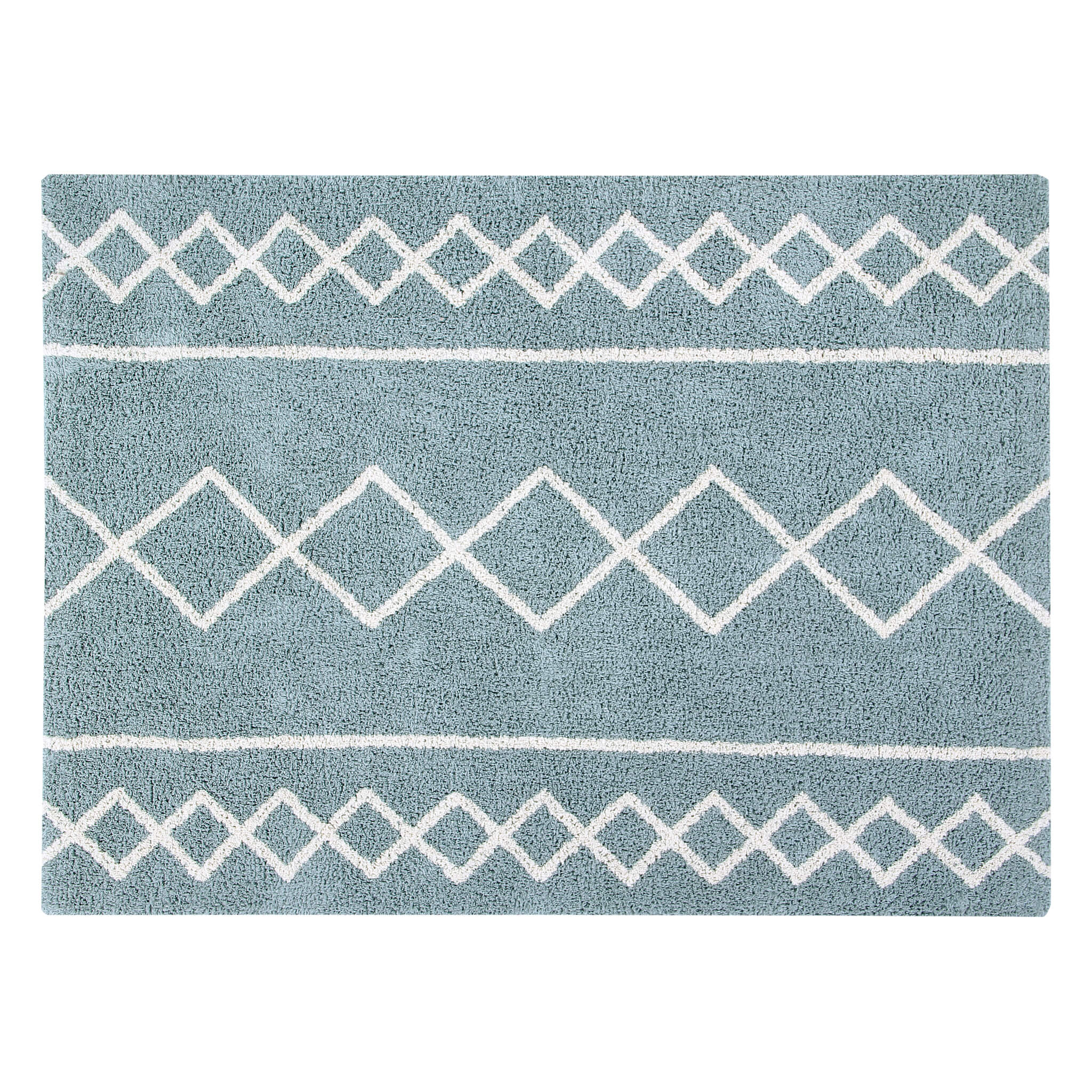 Oasis Washable Rug - Vintage Blue