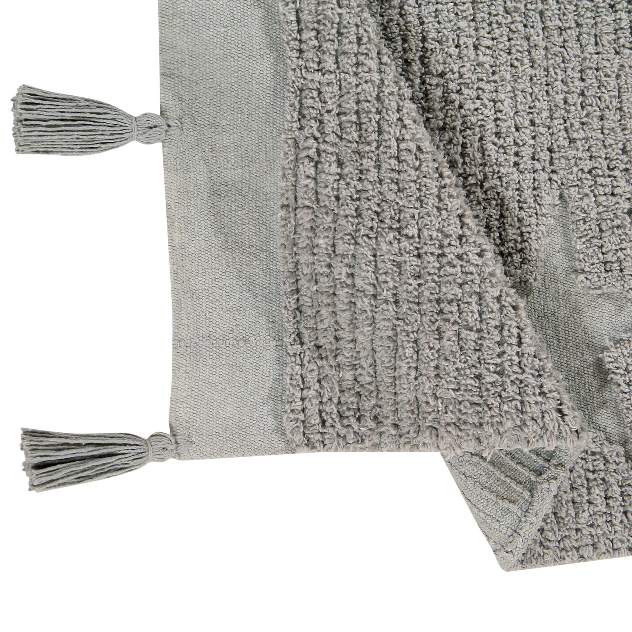 Hippy Stars Washable Rug - Grey