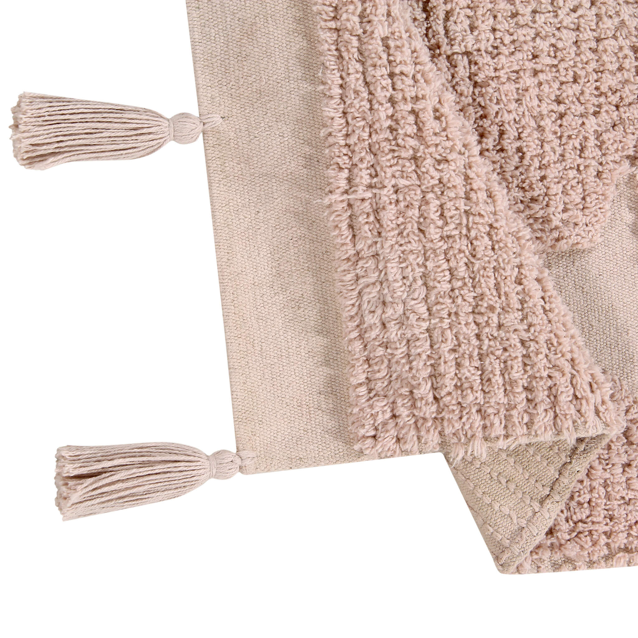 Hippy Stars Washable Rug - Vintage Nude