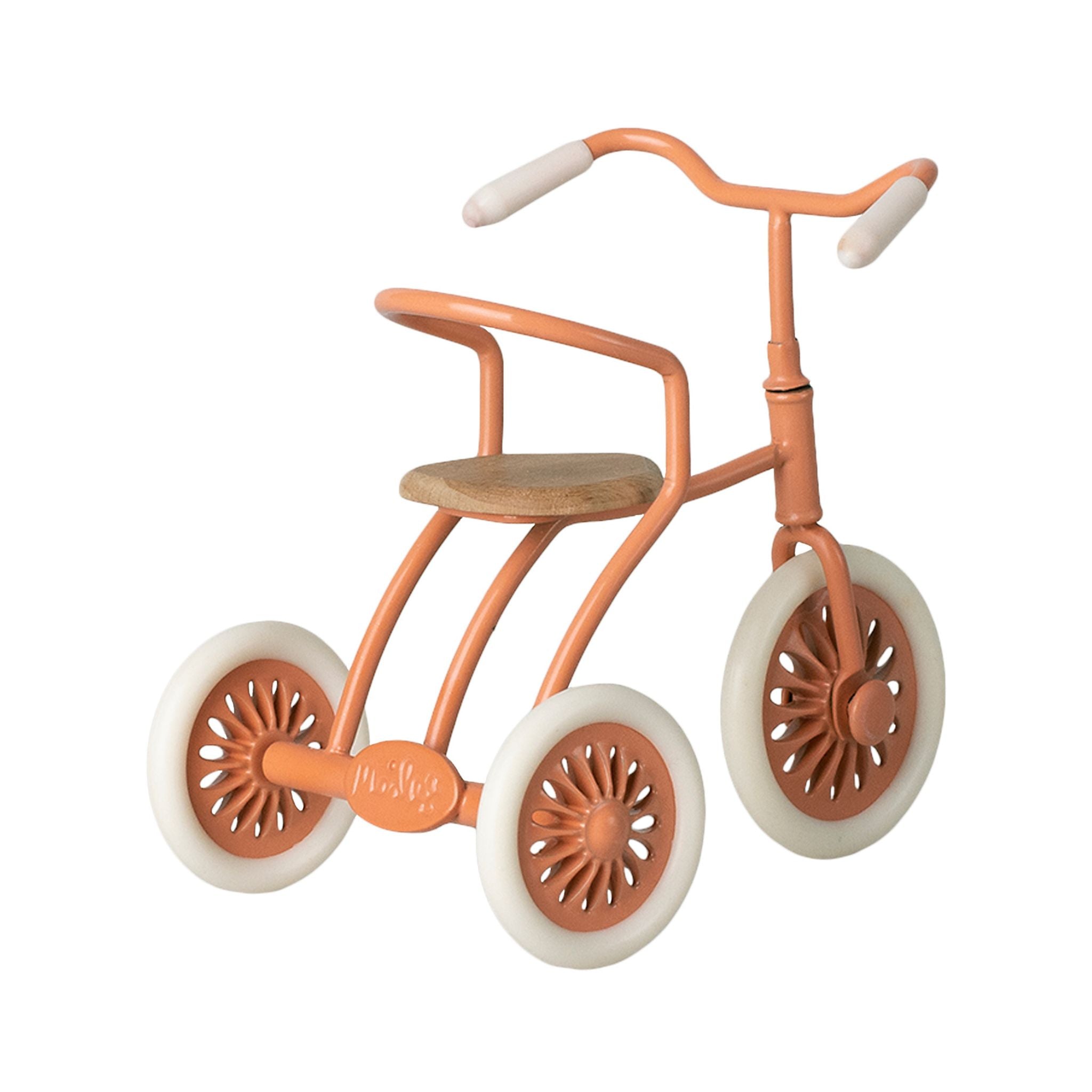 Maileg Tricycle in Coral Maileg Mice