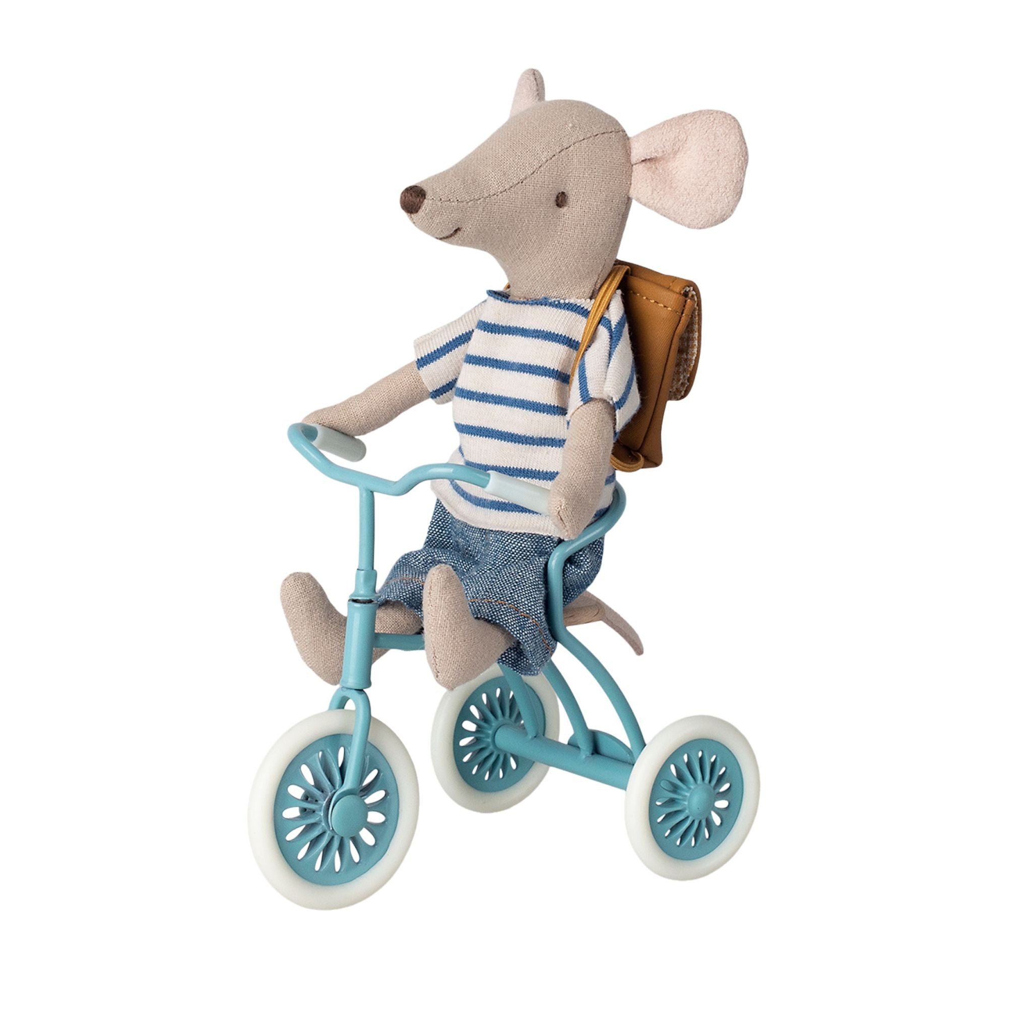 Maileg Tricycle in Petrol Blue