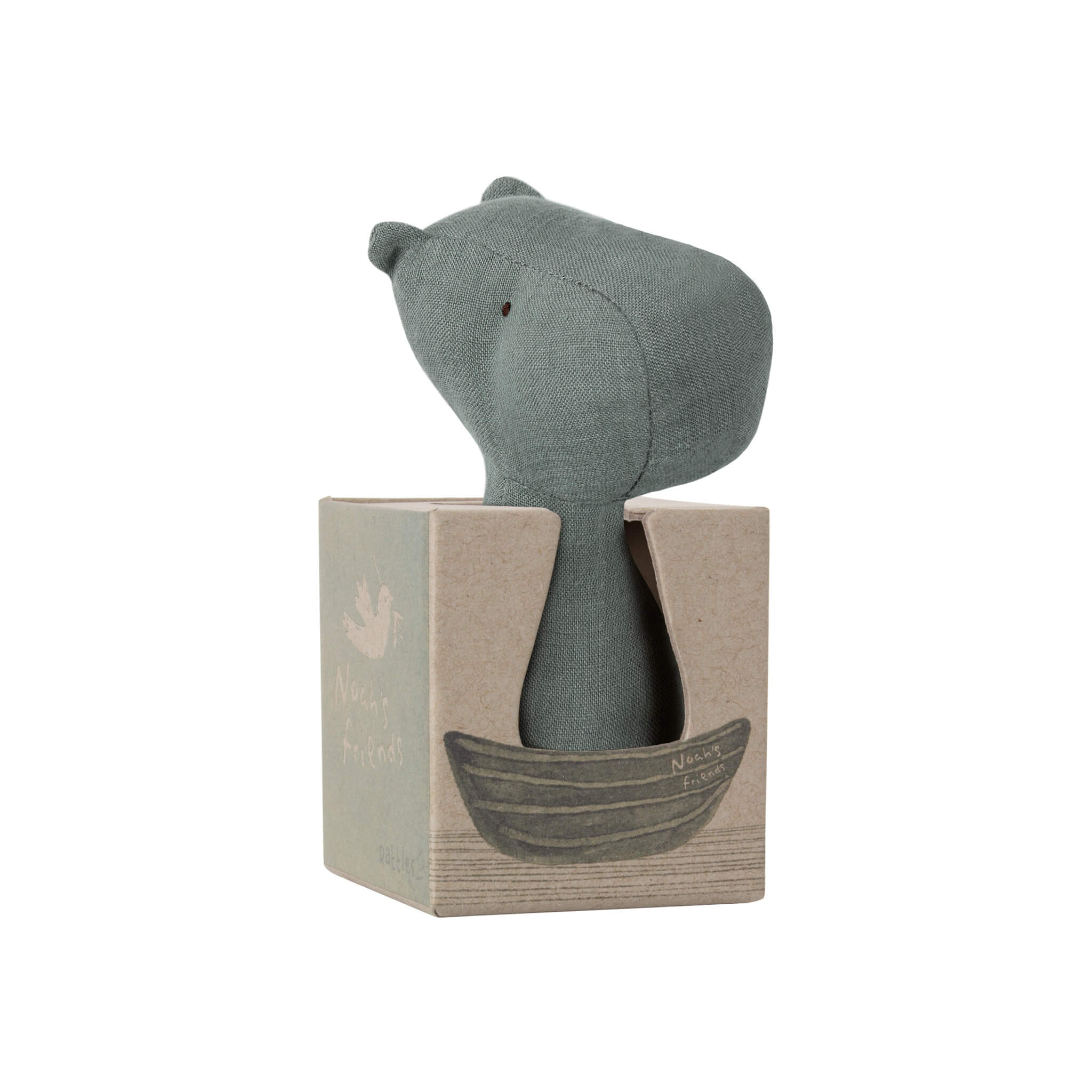 Noah's Friends Hippo Rattle