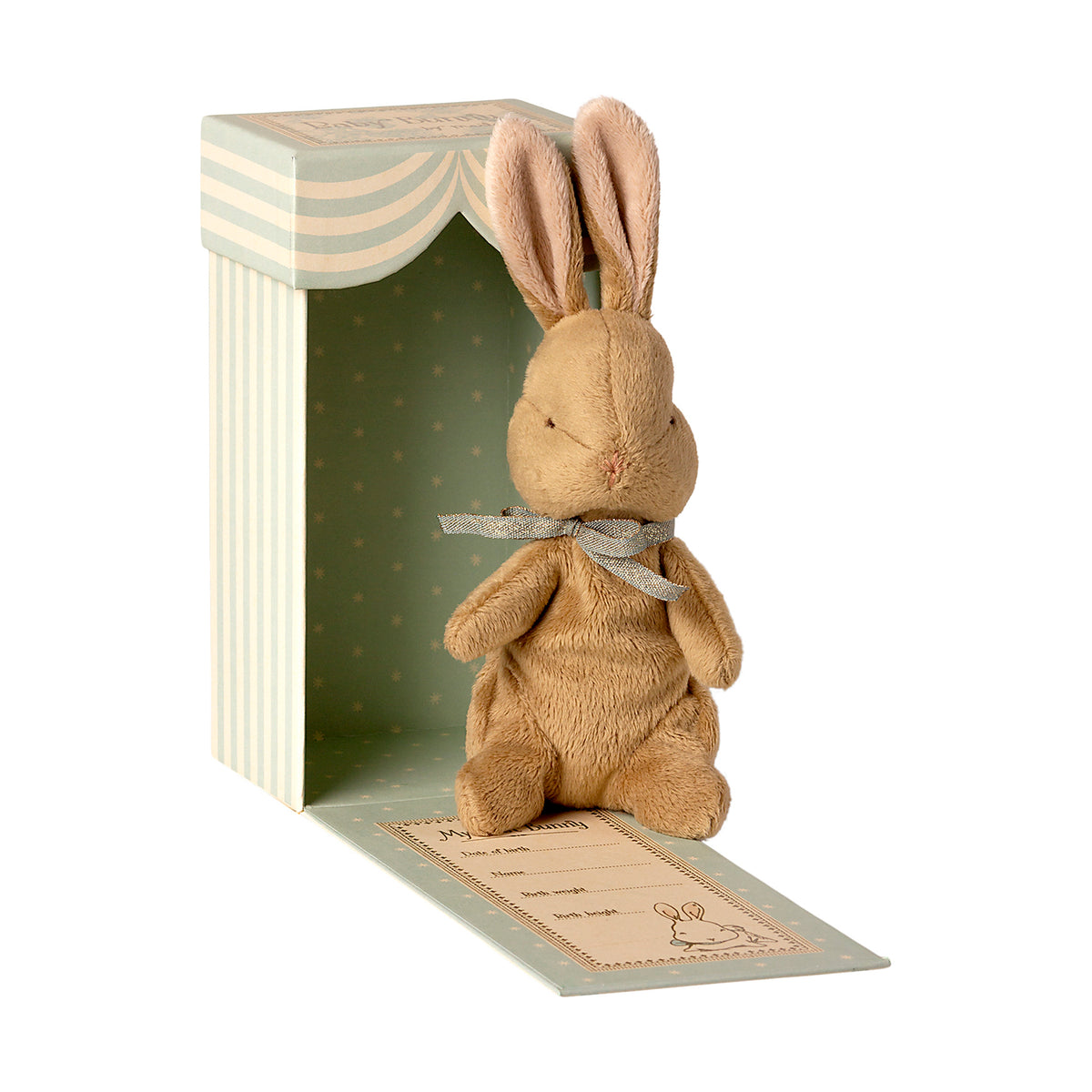 Maileg My First Bunny in Light Blue