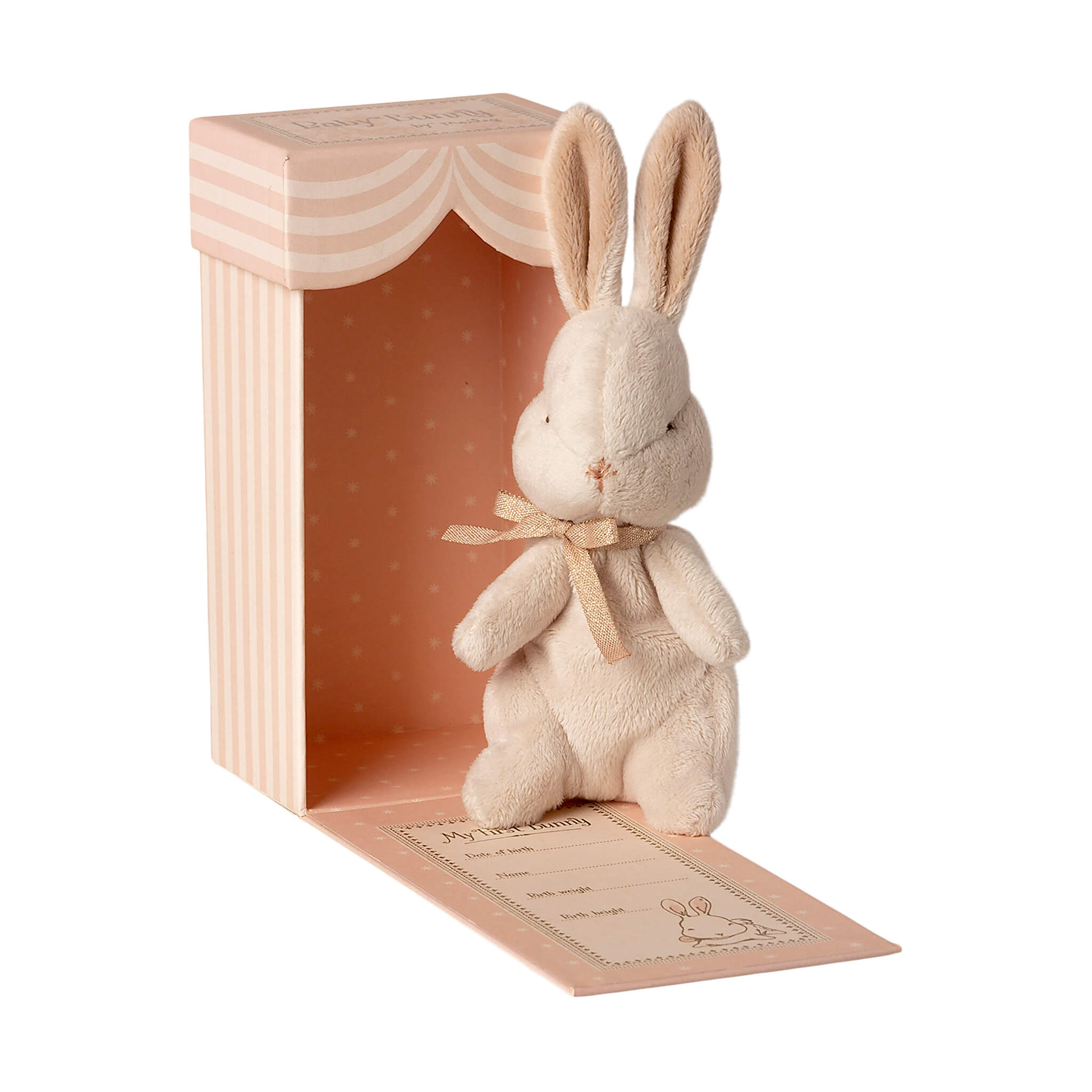 Maileg My First Bunny in Dusty Rose