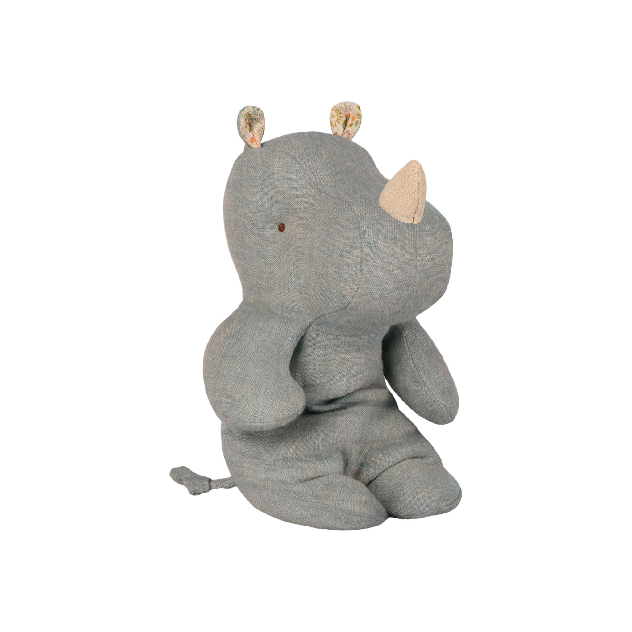 Maileg Safari Friends Rhino Dove Blue,