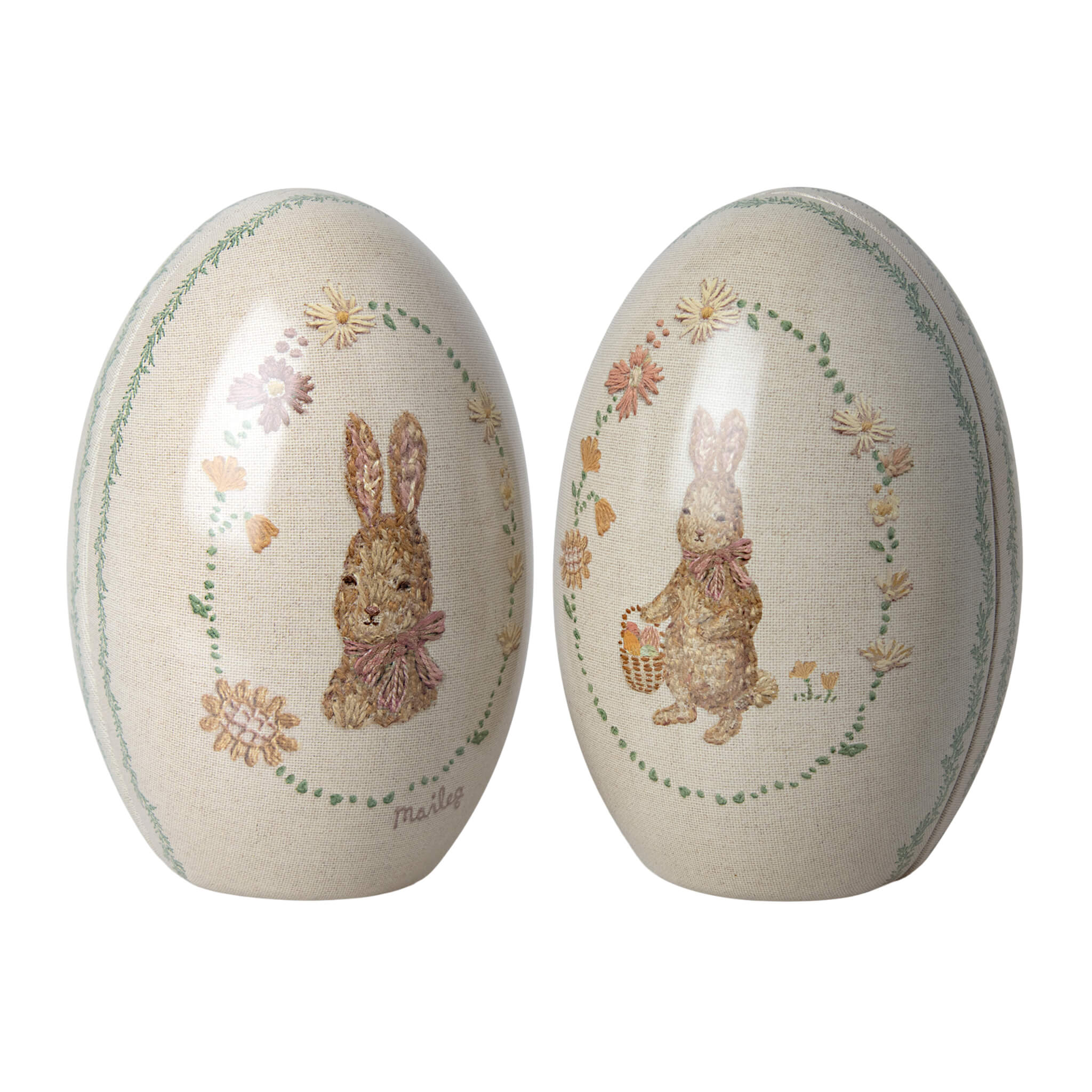 Maileg Metal Egg Set - Pink