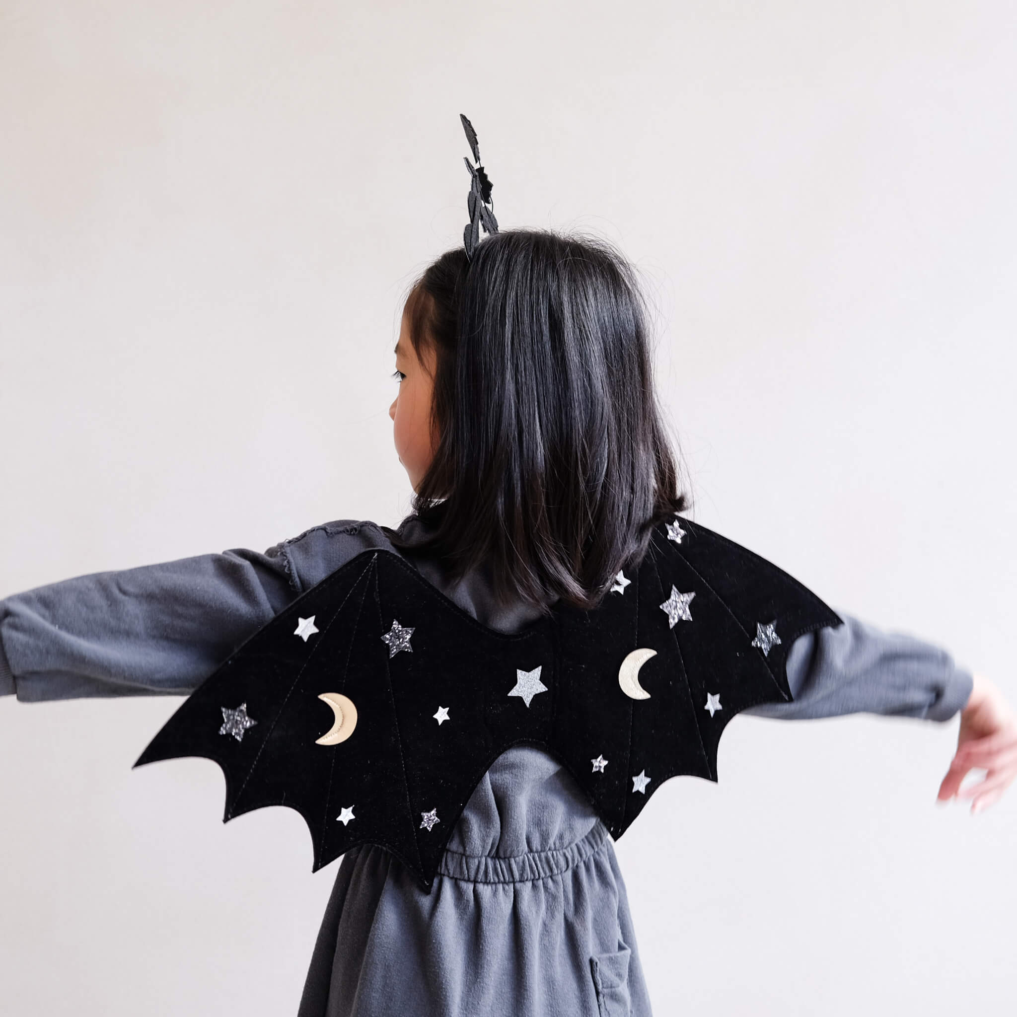 Mimi & Lula Black Bat Wings