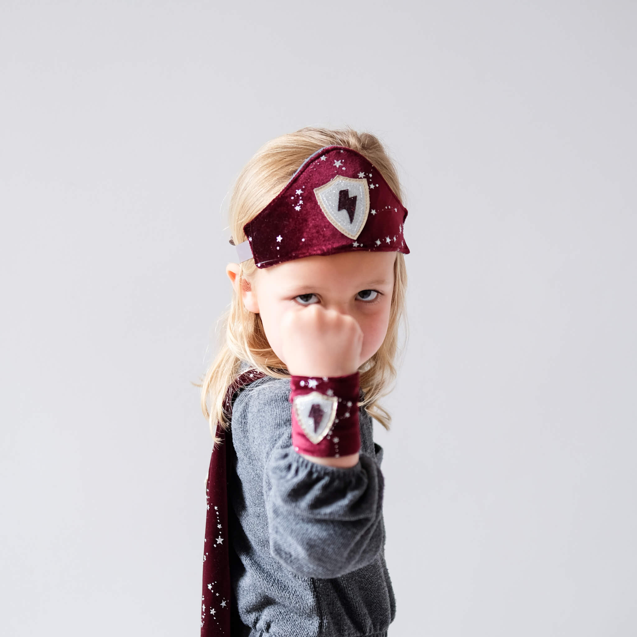 Velvet Superhero Set