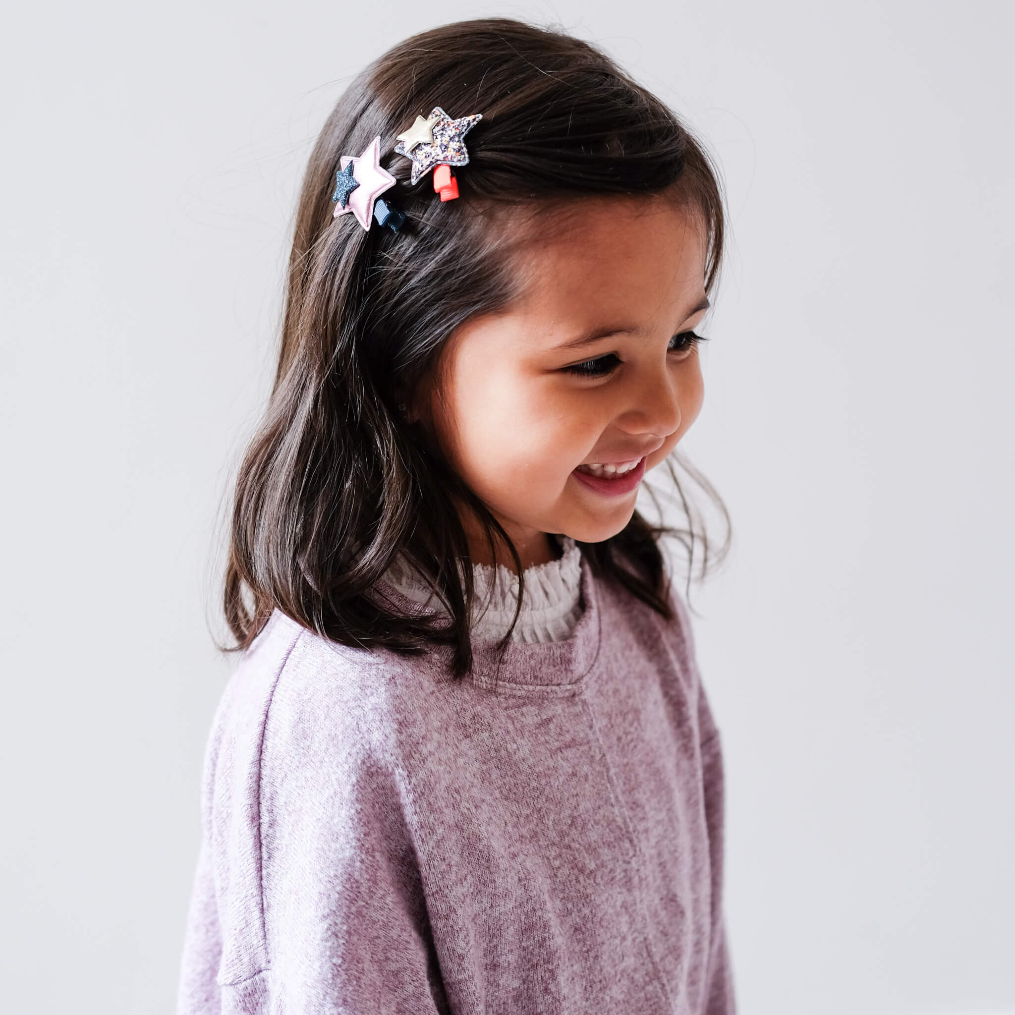 Mini Layered Star Clips