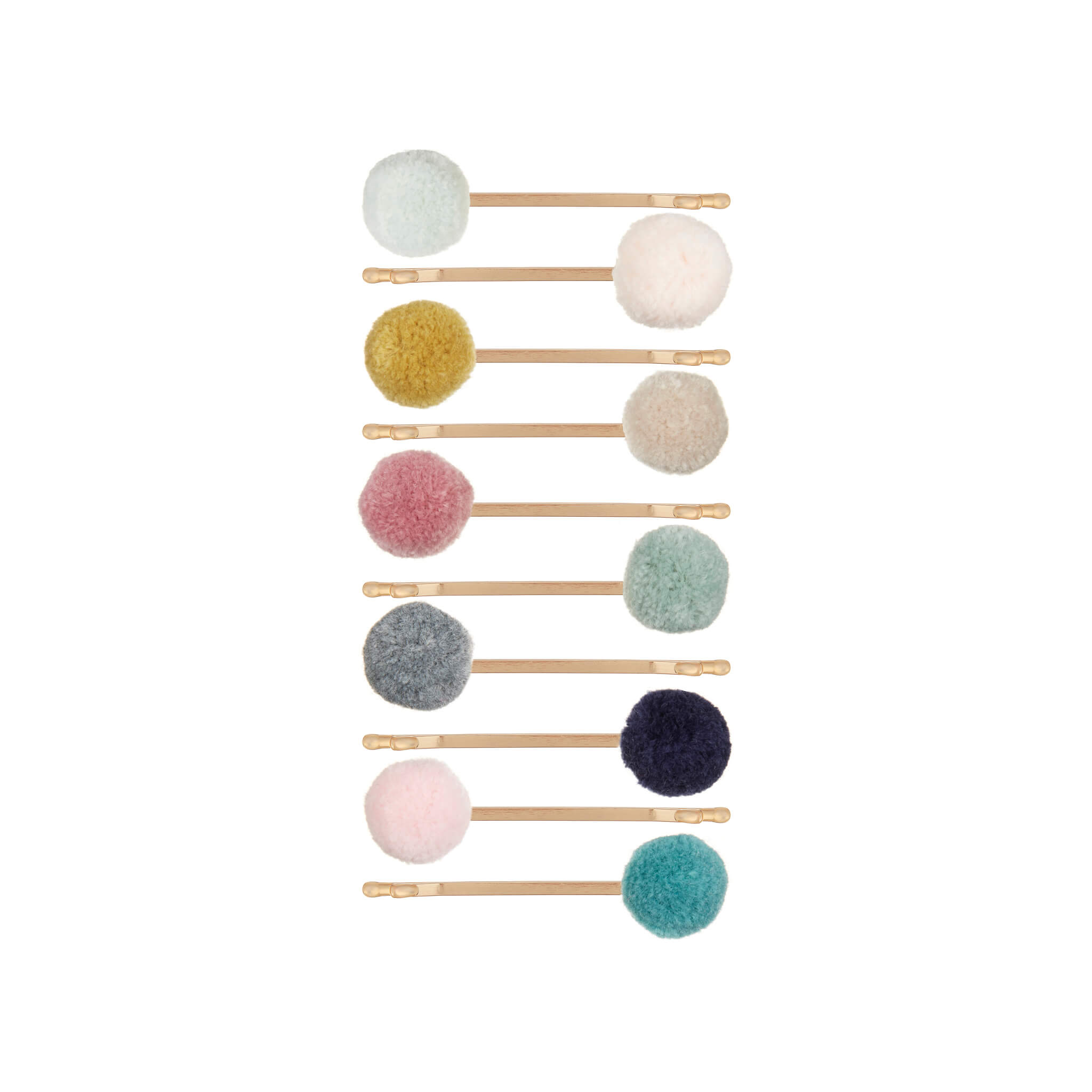 Pom Pom Kirby Grips - 10 pack