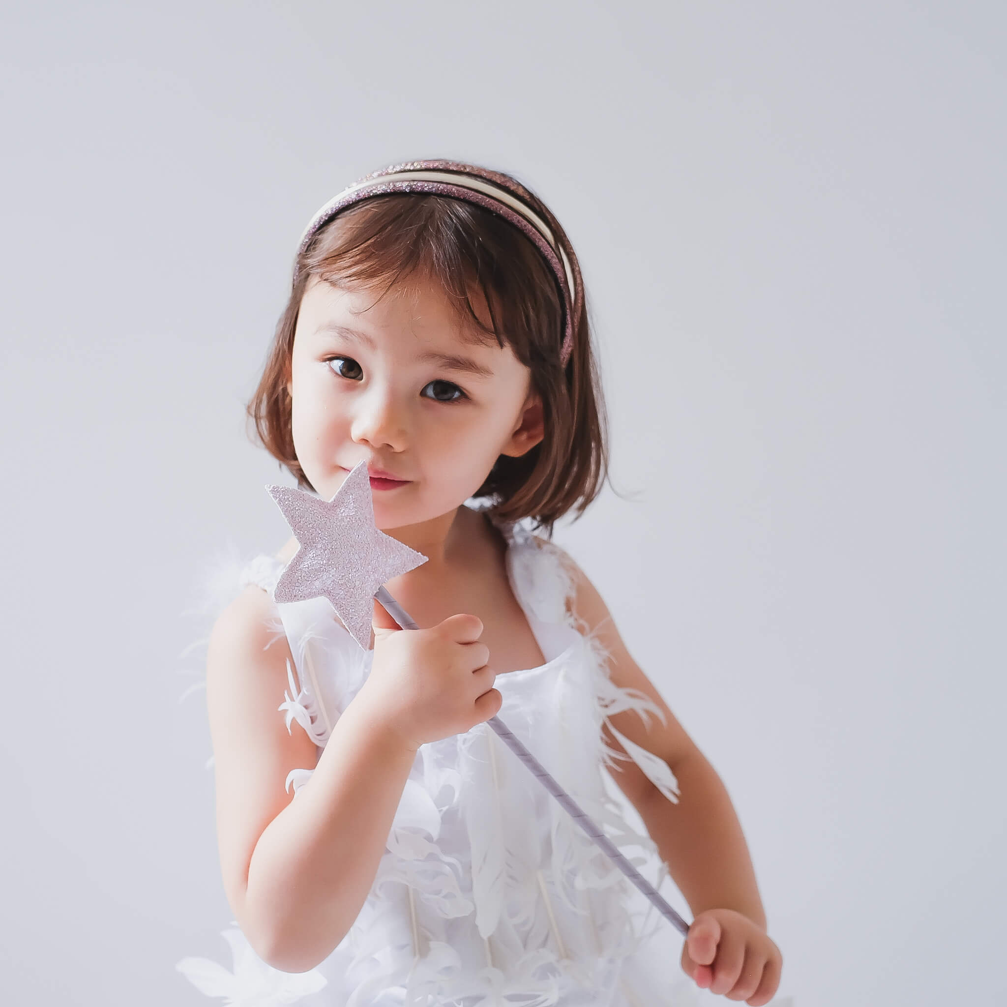 Sequin Wand - Silver