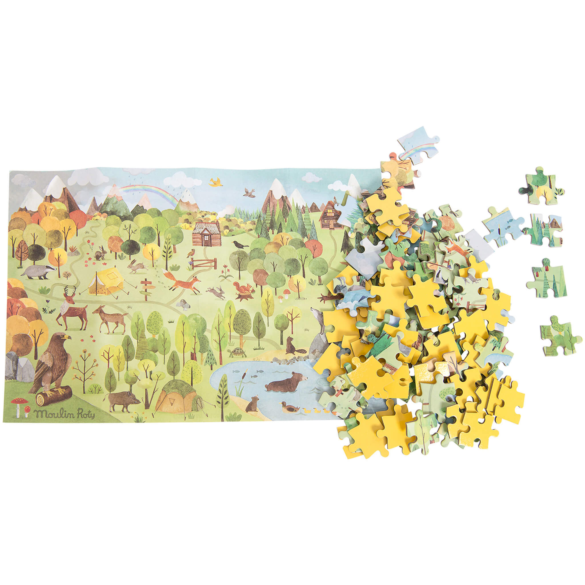 Explorers Puzzle - Forest (96 piece)