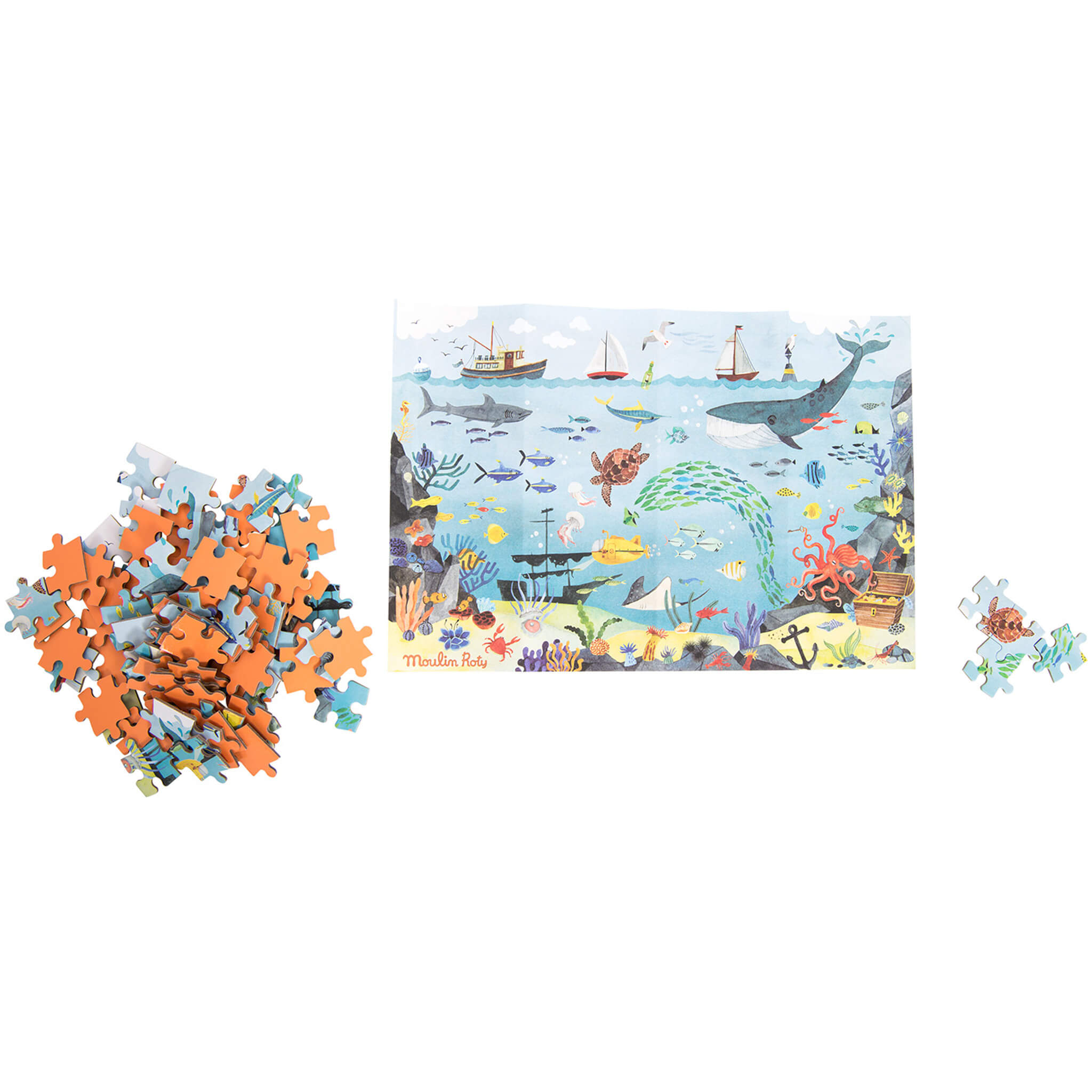 Explorers Puzzle - Ocean (96 piece)