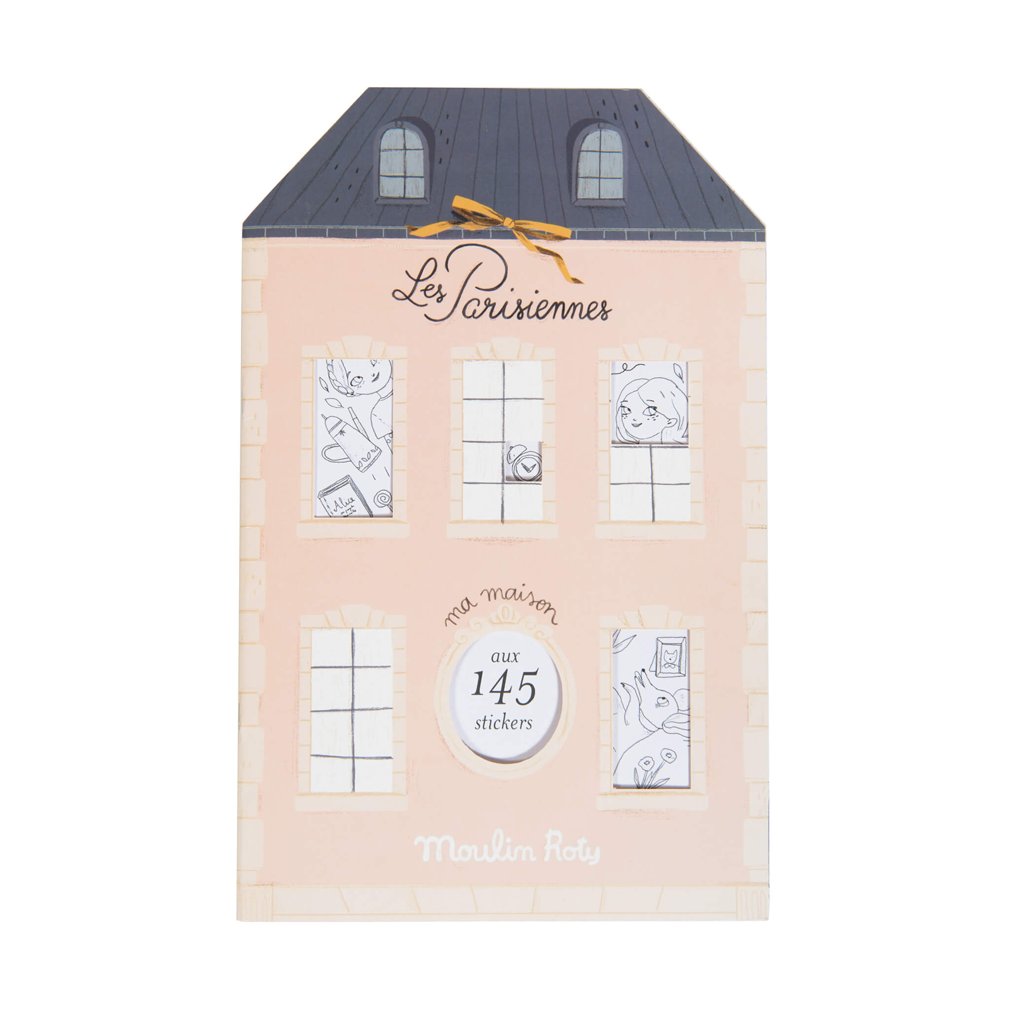 Colouring & Sticker Book - Les Parisiennes