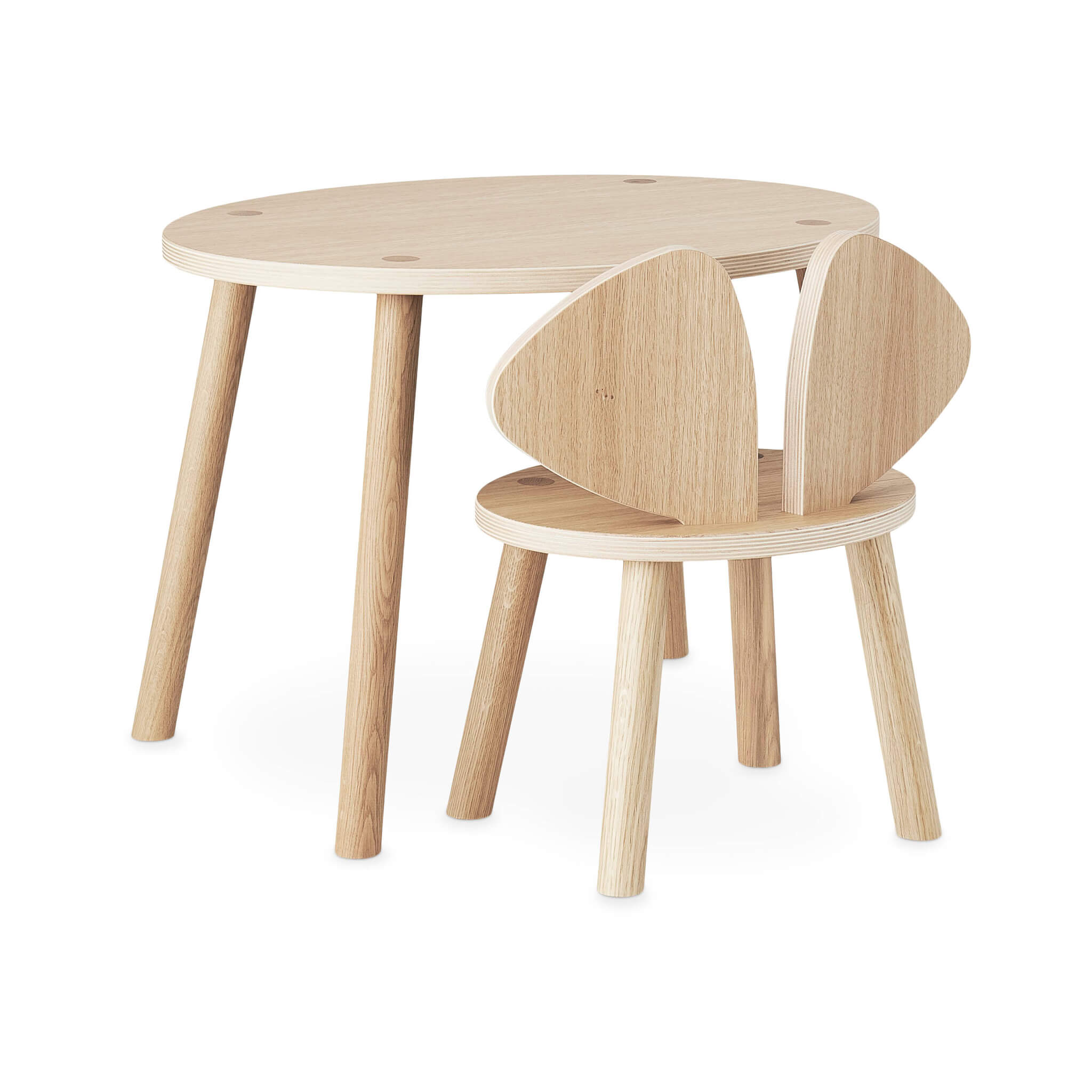 Oak Mouse Table