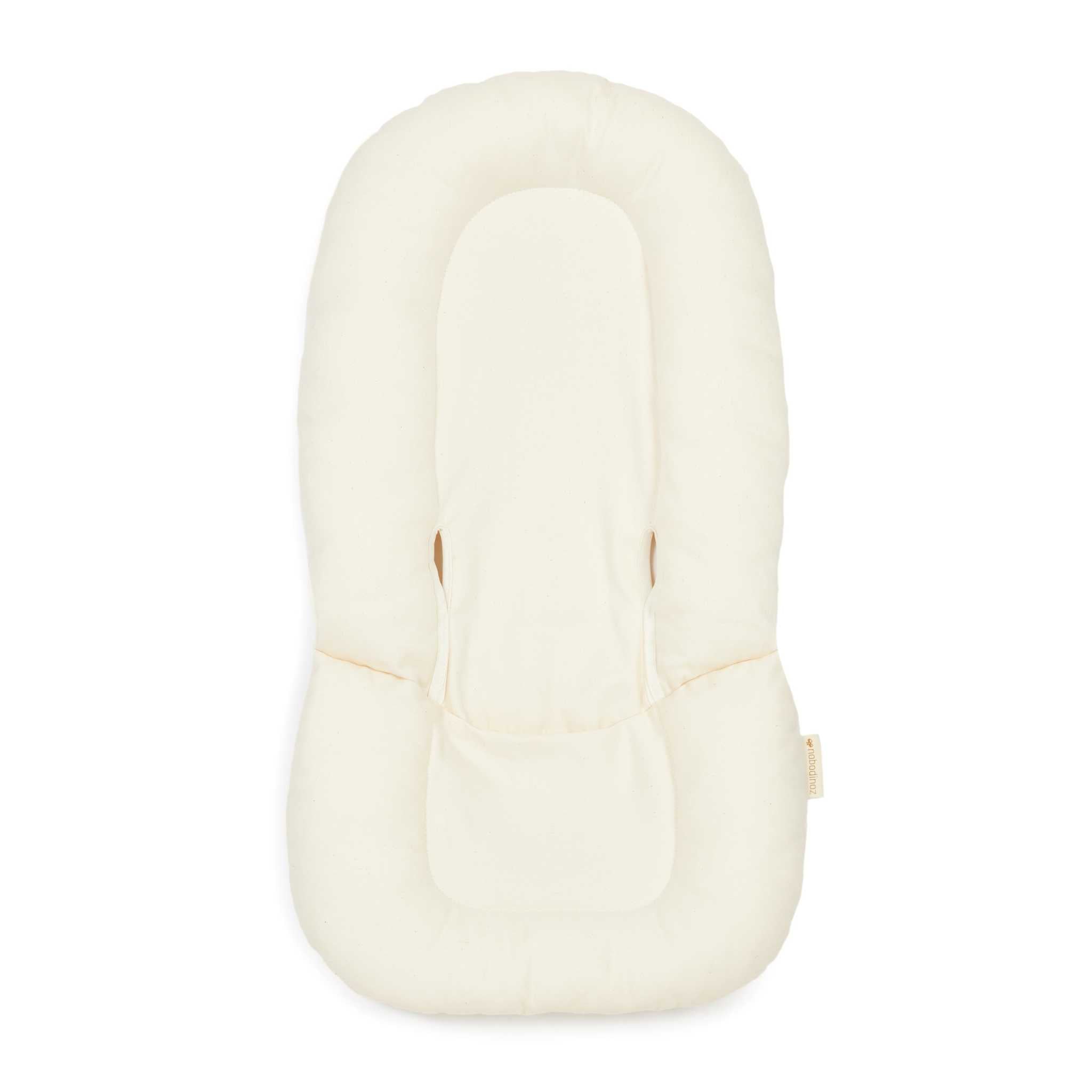 Nobodinoz Growing Green Baby Bouncer Twill Newborn Cushion Insert