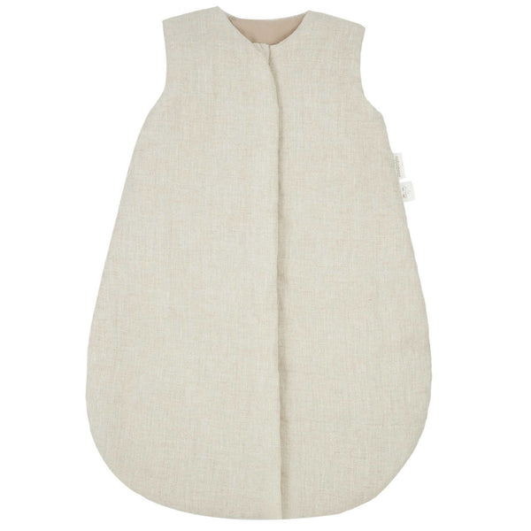 Nobodinoz Lin Francais Linen in Greige Sleeping Bag