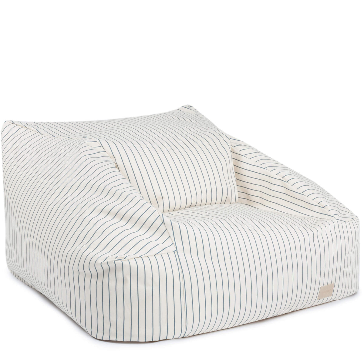Nobodinoz Chelsea Bean Bag in Blue Stripes