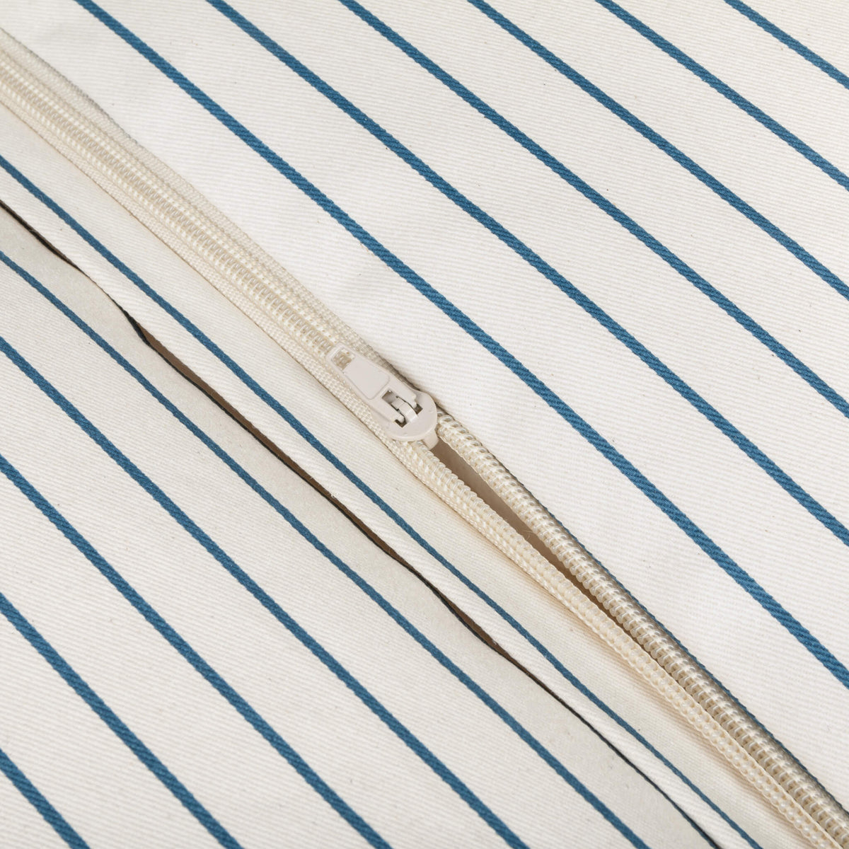 Nobodinoz Essaouira Bean Bag in Blue Stripes Details