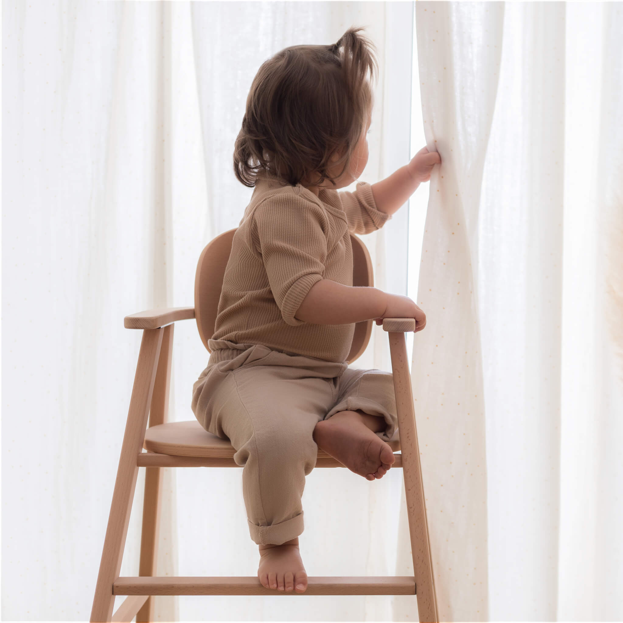 Growing Green Evolving High Chair - Honey Dots