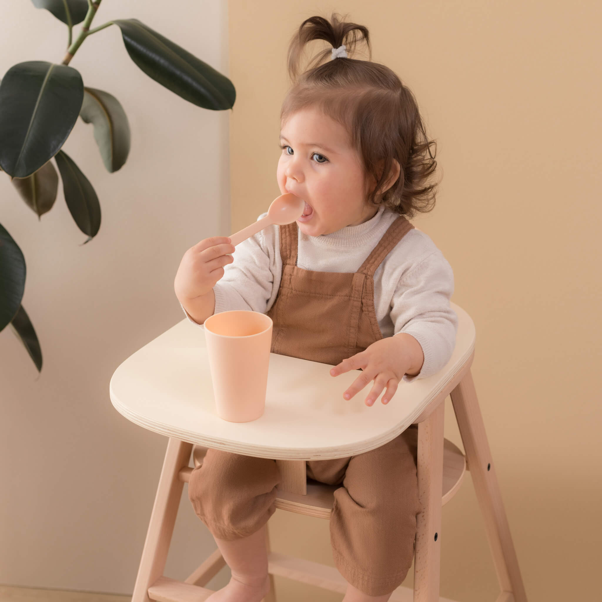 Growing Green Evolving High Chair - Honey Dots