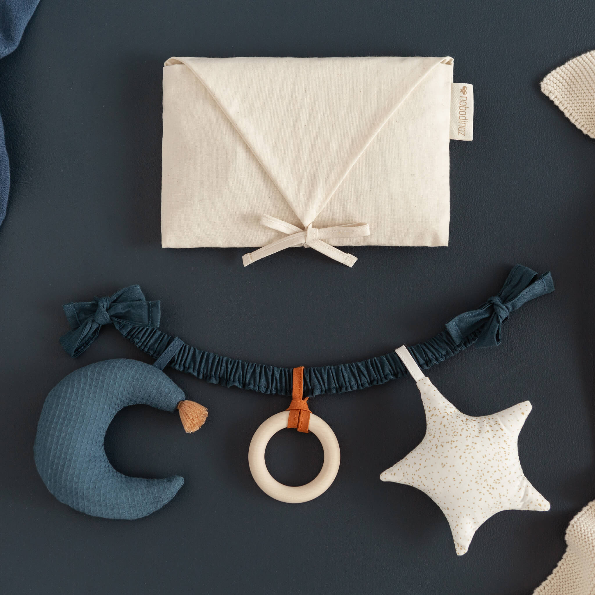 Pram Chain - Star & Moon