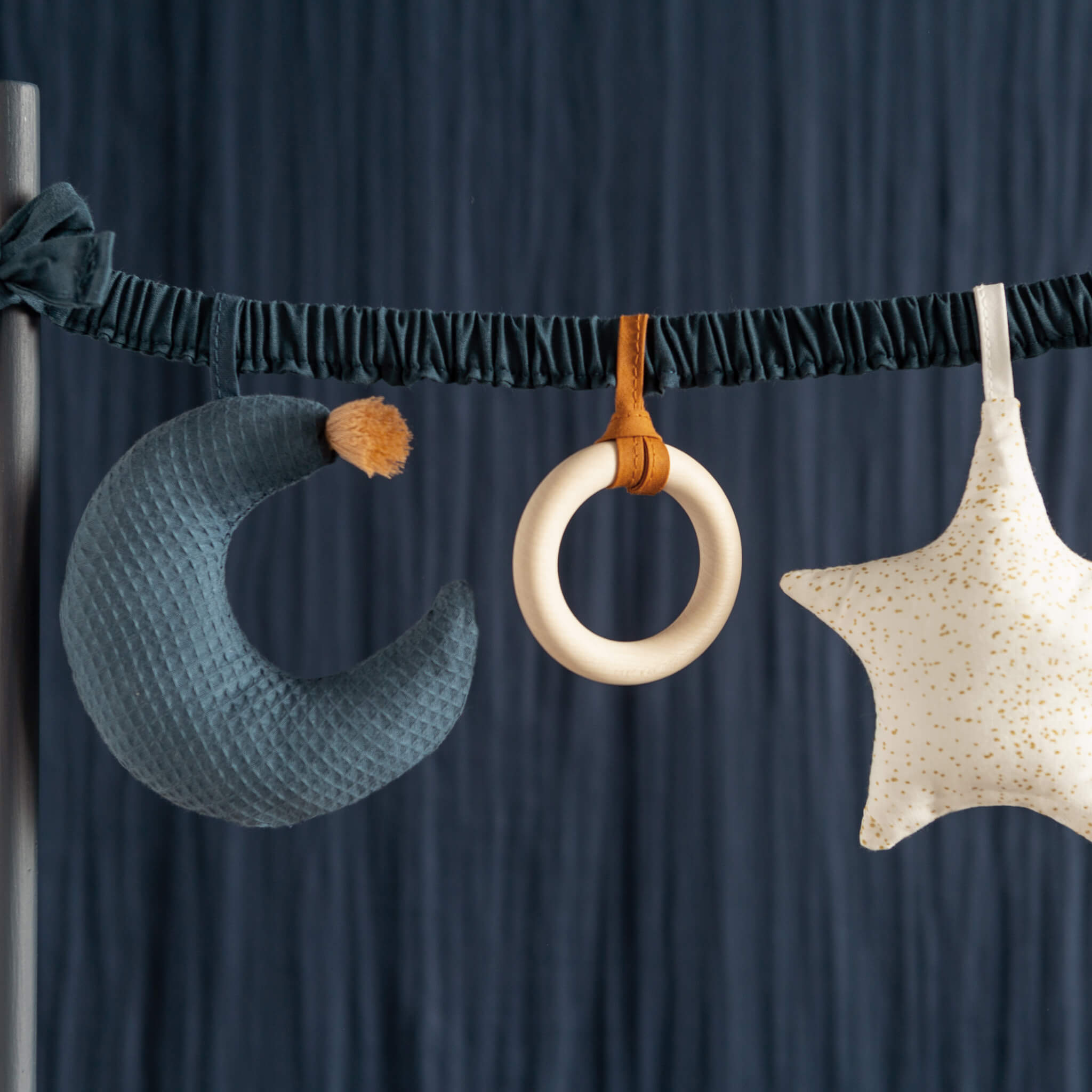 Pram Chain - Star & Moon