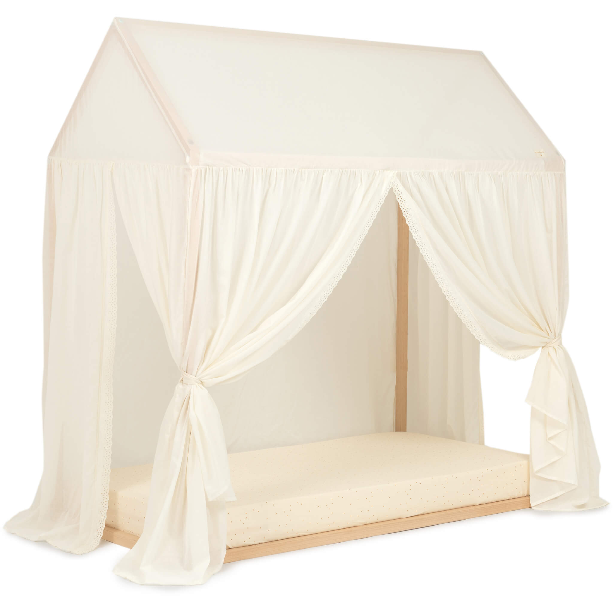 Nobodinoz Vera Eyelet Lace Children's Bed Home