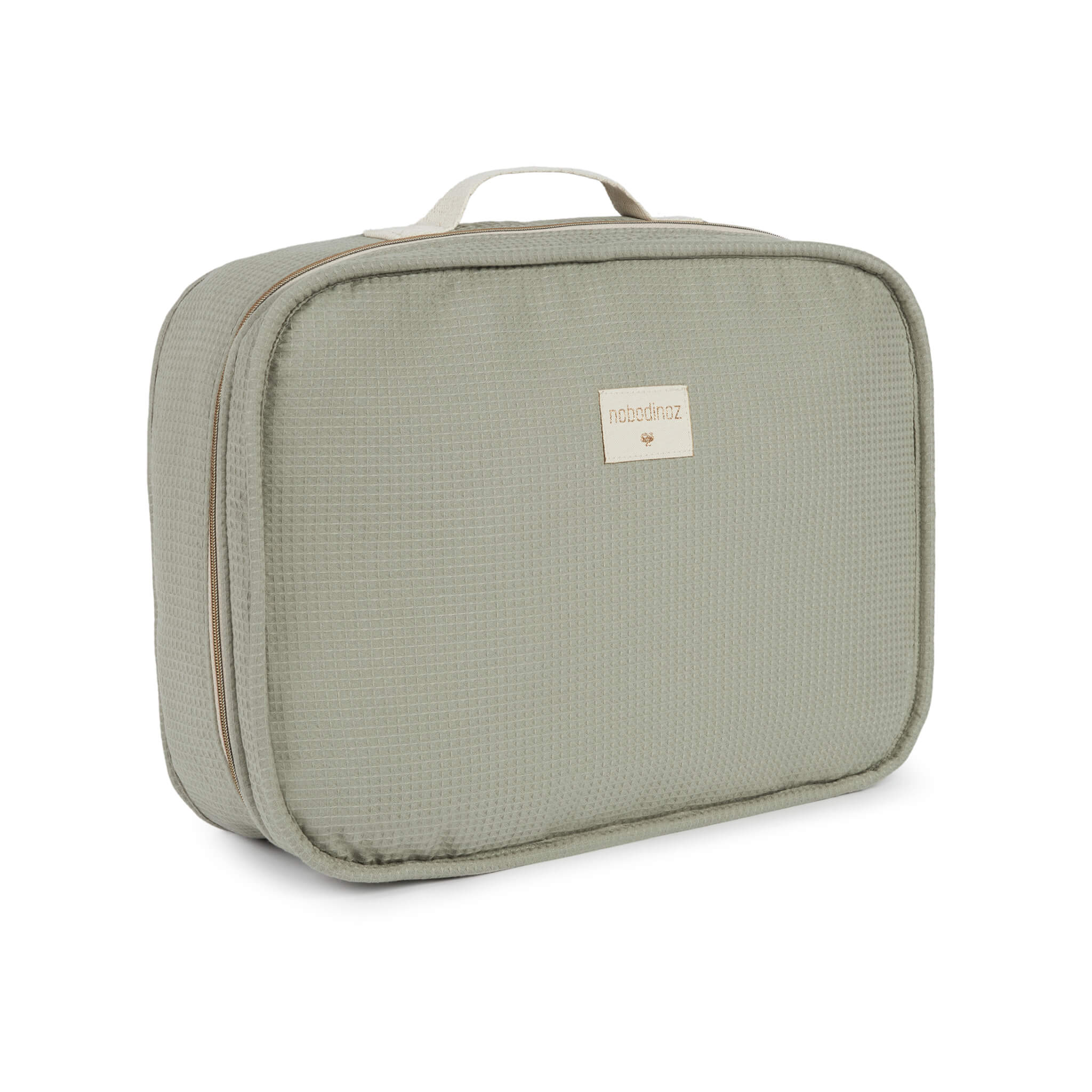 Nobodinoz Victoria Suitcase in Laurel Green