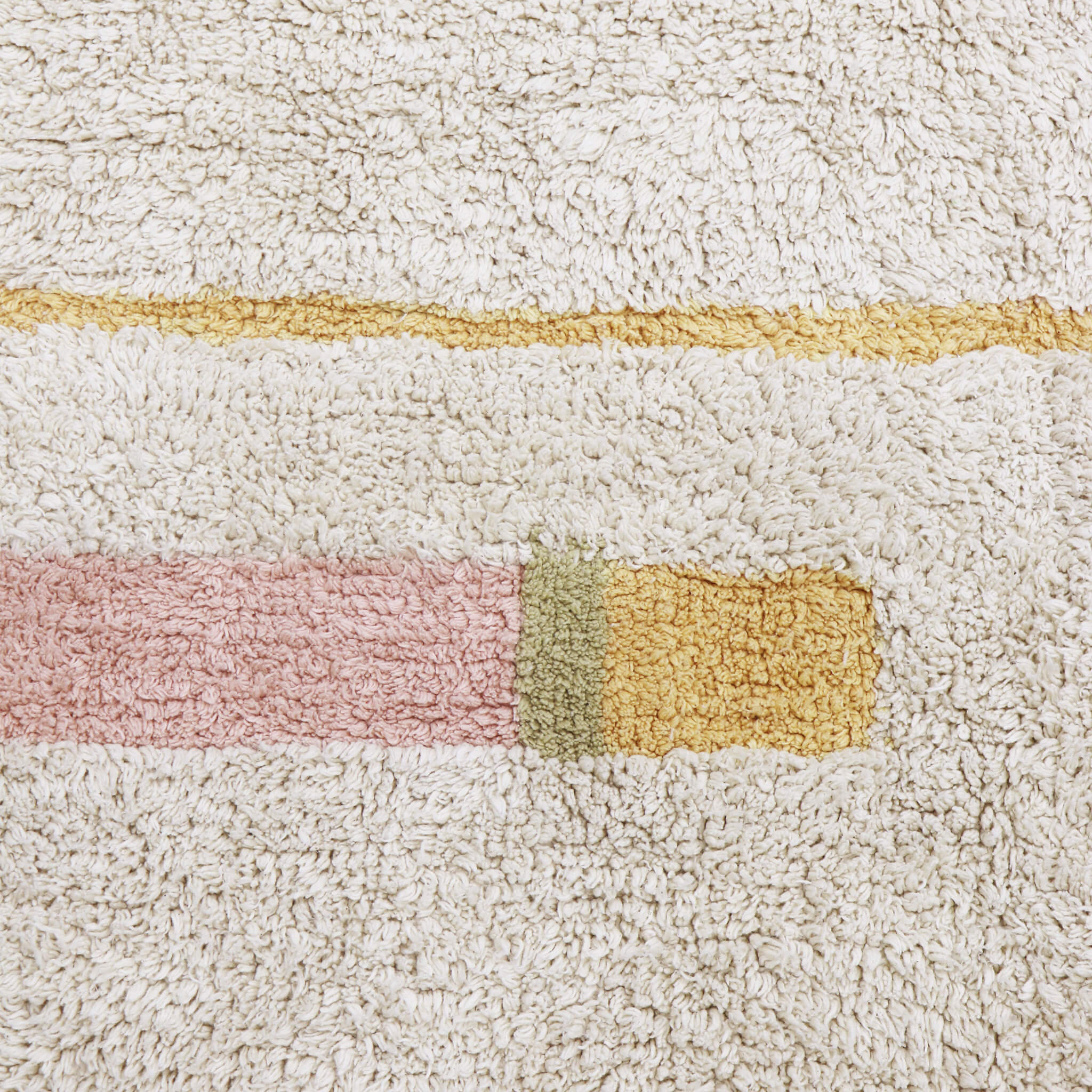 Lorena Canals Kids Washable Rug in Lanes Nude