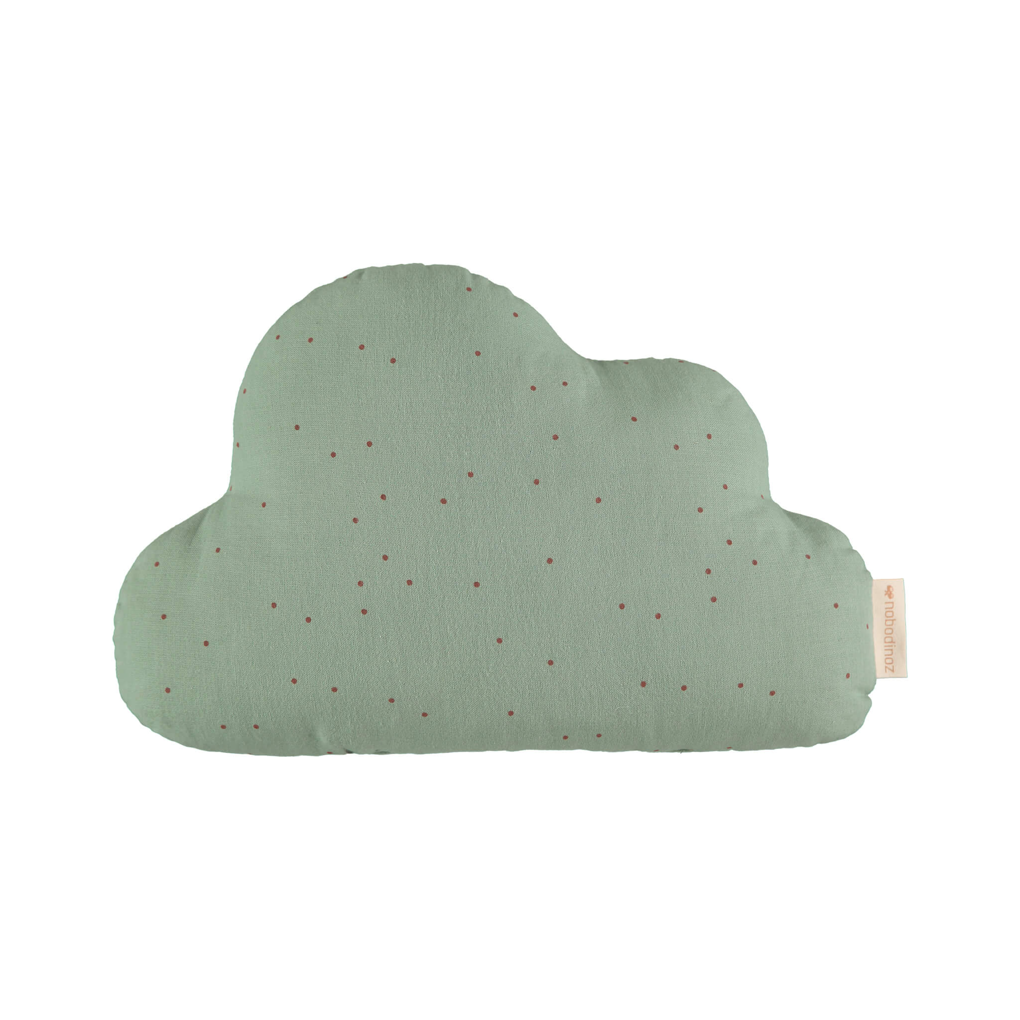 Nobodinoz Cloud Cushion in Eden Green
