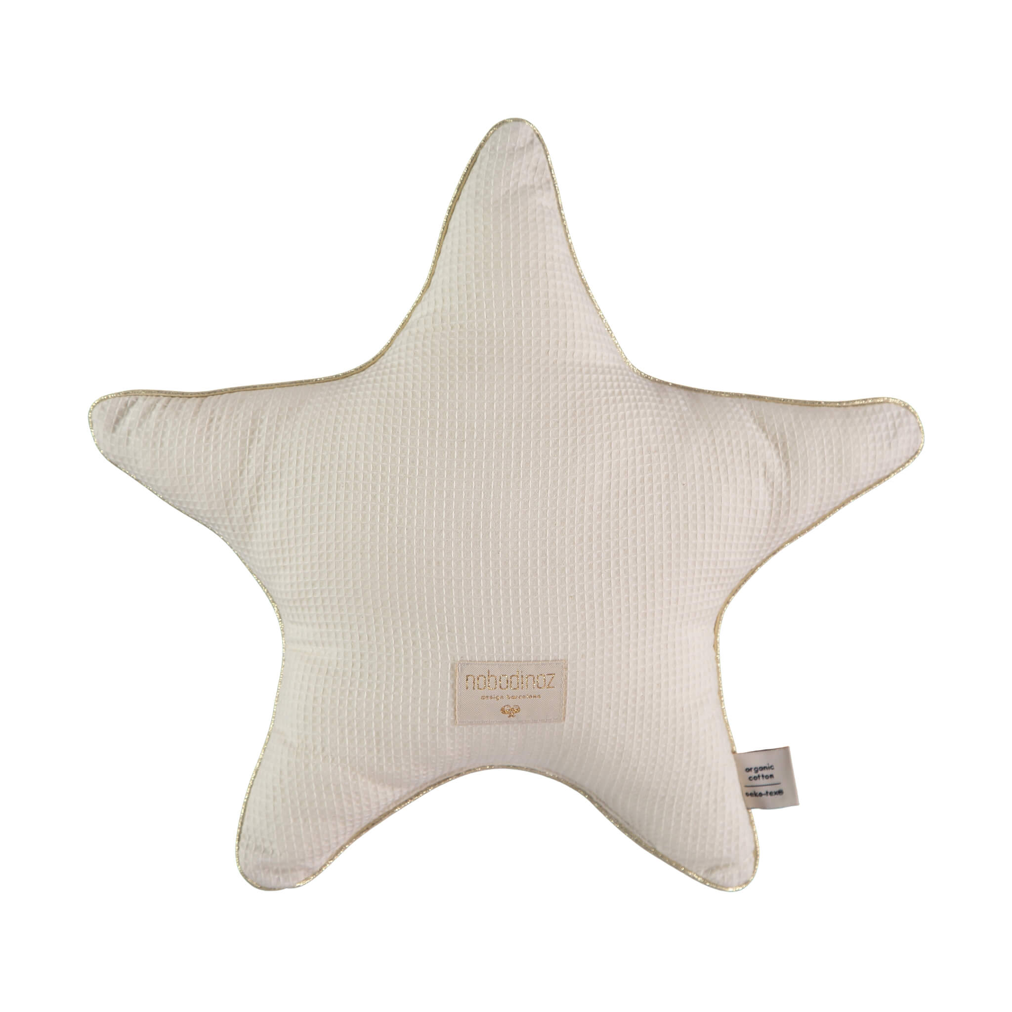 Nobodies Aristote Star Cushion in Natural