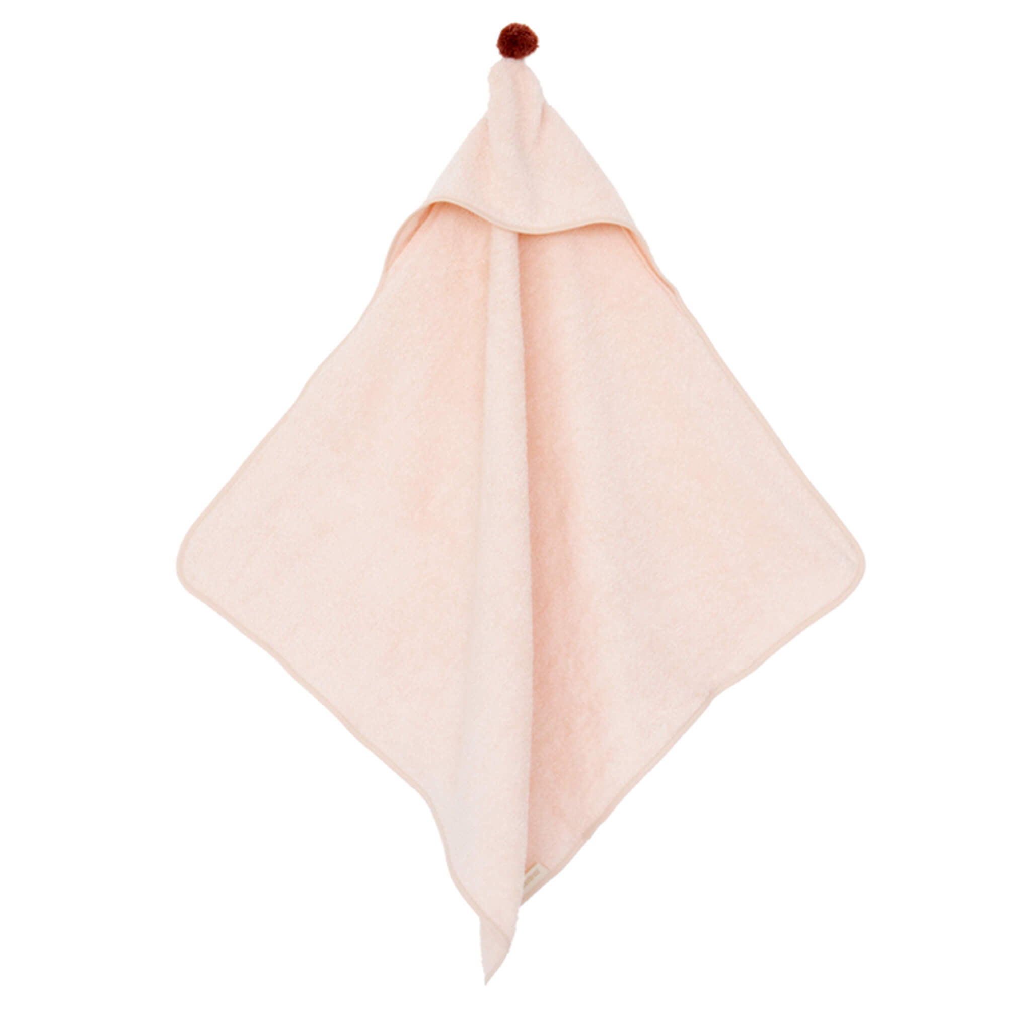 Nobodinoz So Cute Baby Bath Cape in Dream Pink