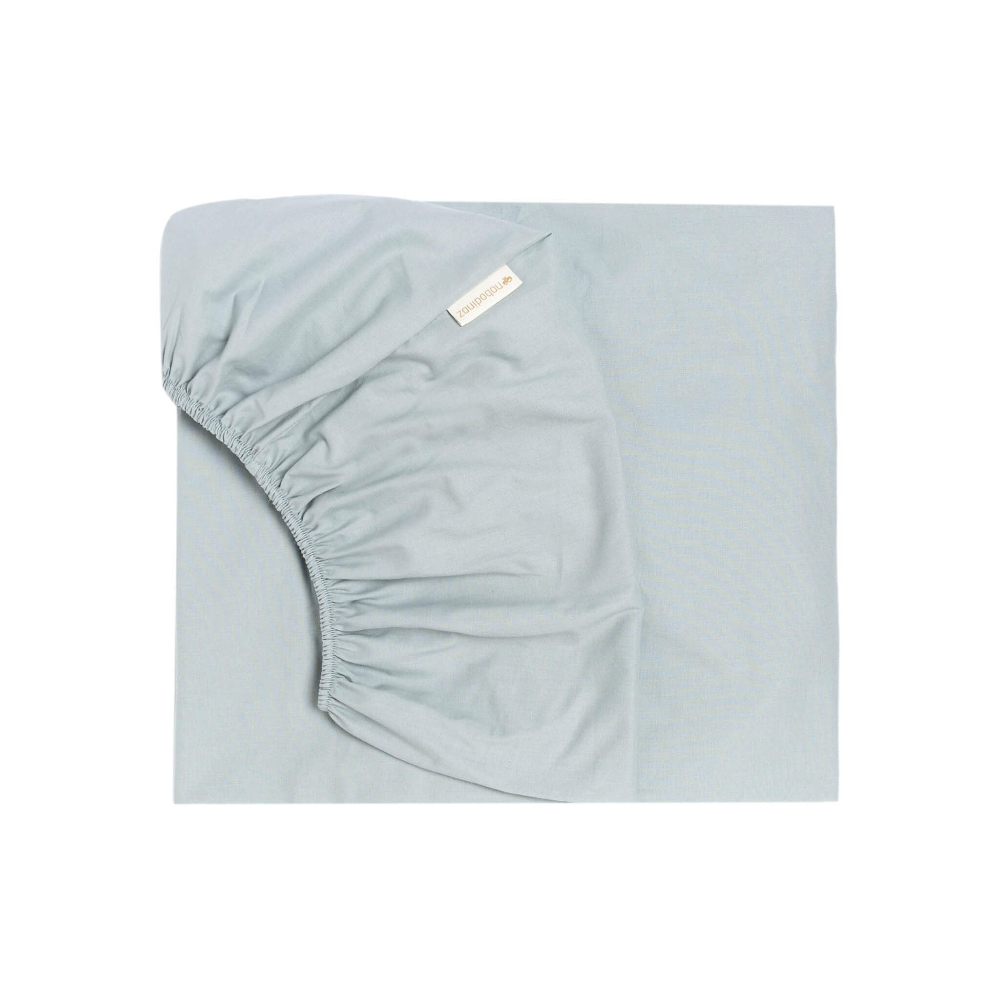 Nobodinoz Tibet Sheet in Soft Blue