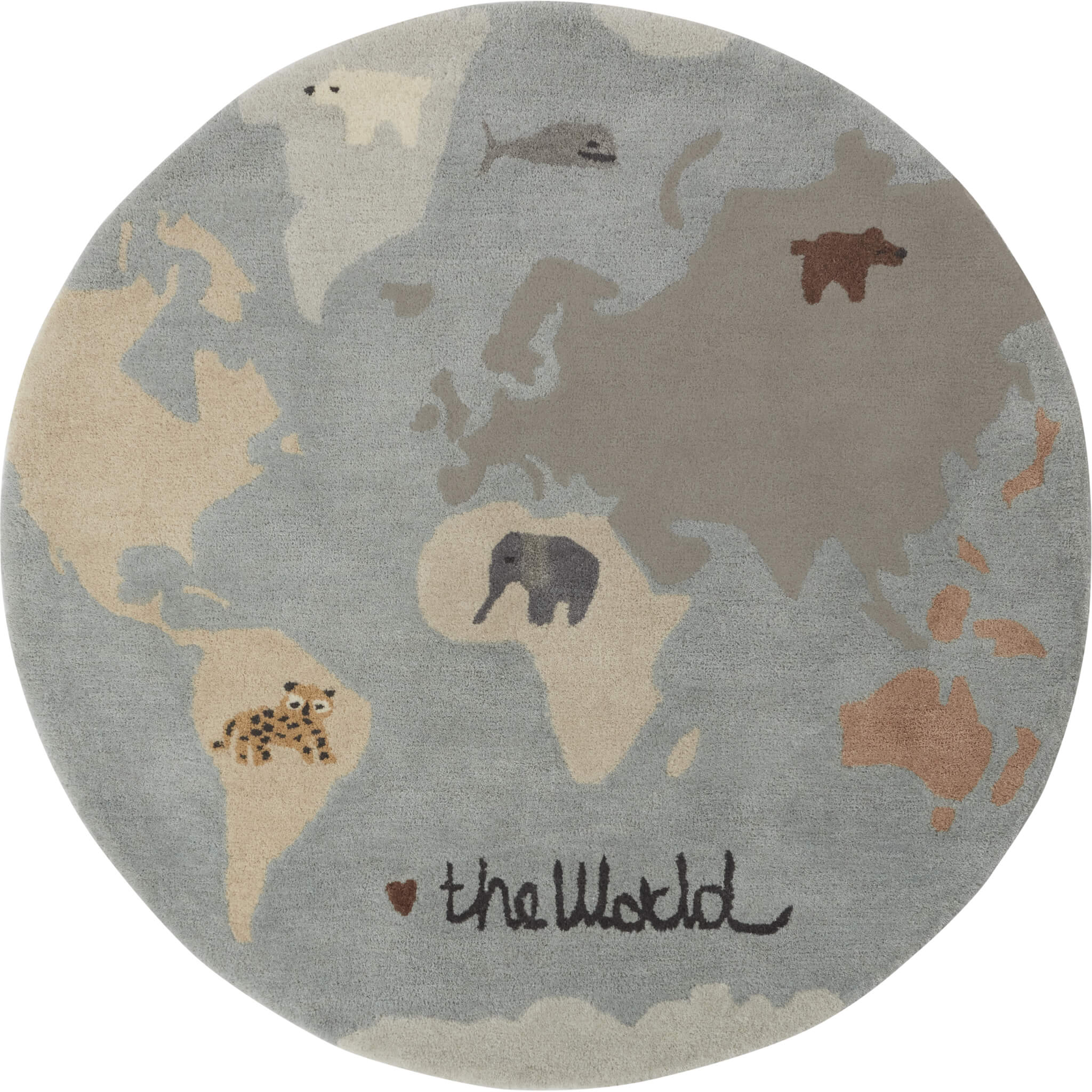 Tufted World Rug