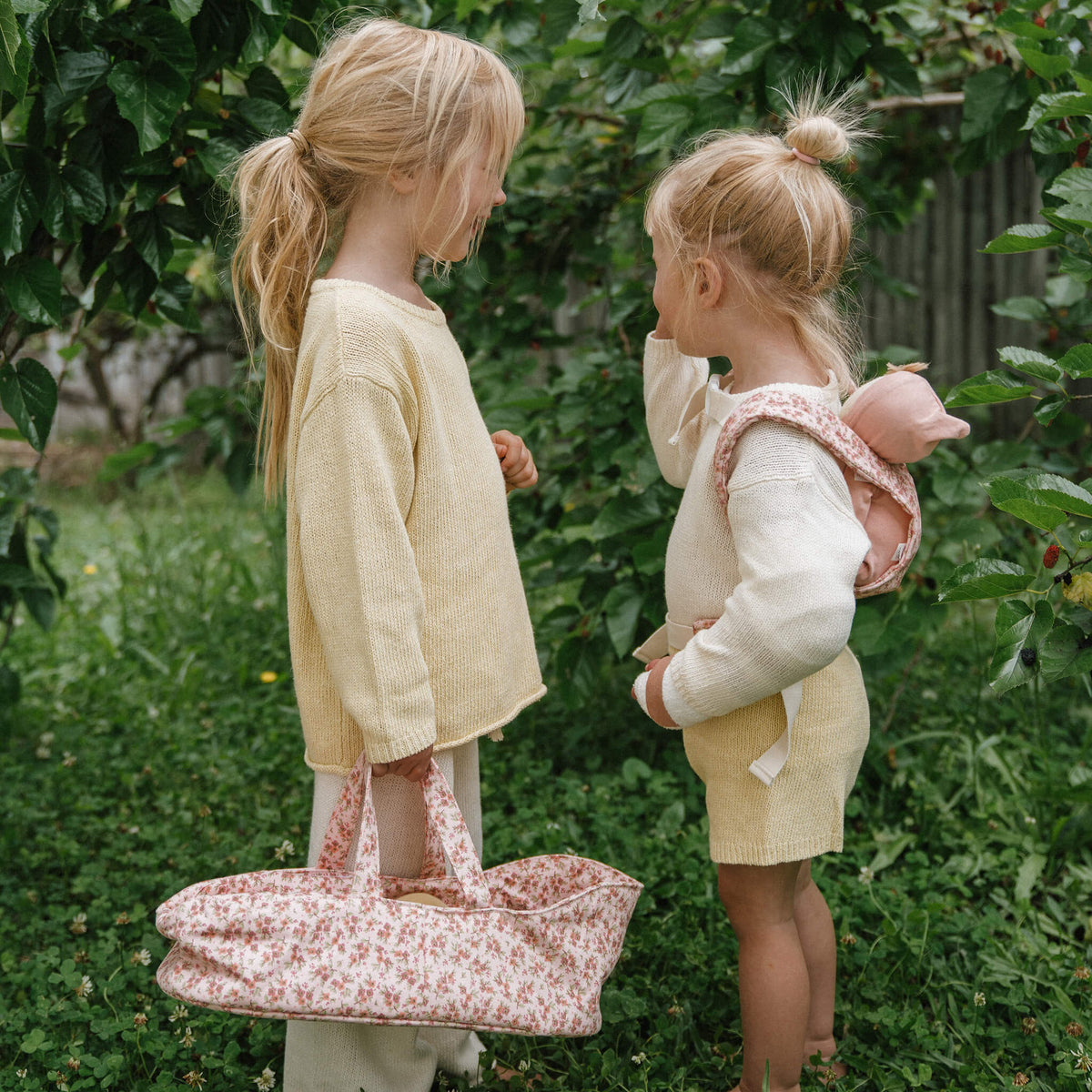 Olli Ella Meadow Carry Cot for Dolls