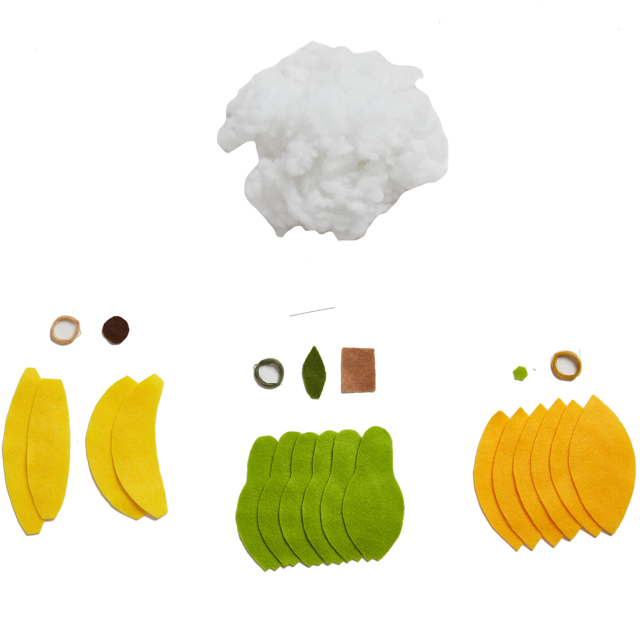 Olli Ella Make your own Felt Set Craft - Fruit