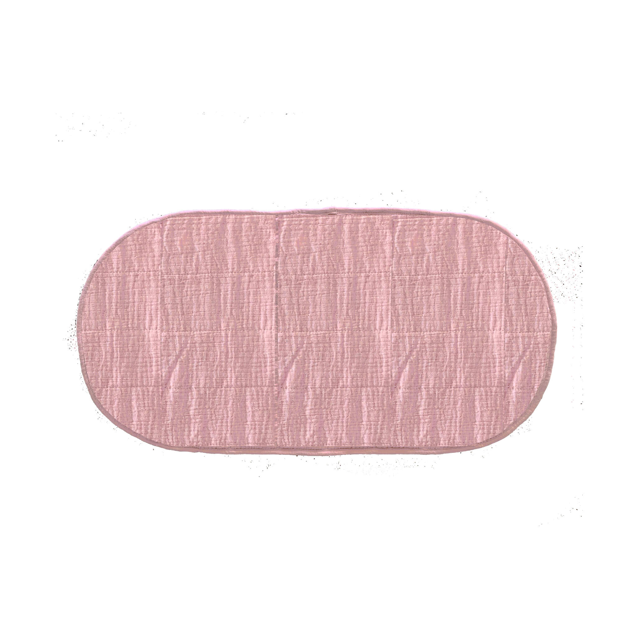 Olli Ella Luxe Changing Basket Cotton Insert in Rose Pink